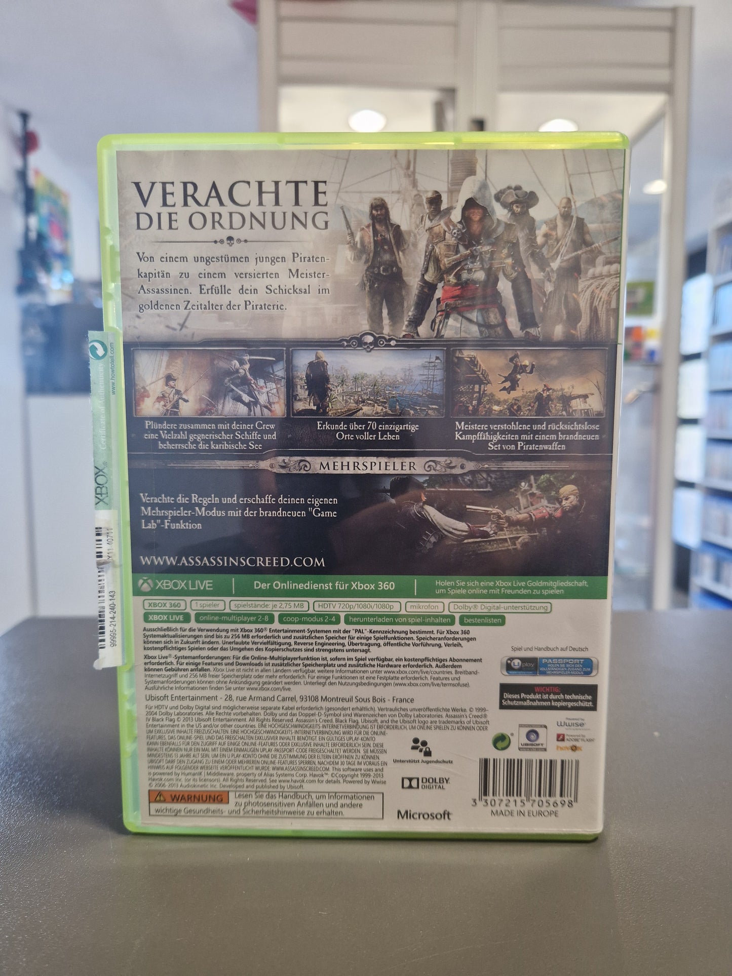 Assassins Creed IV Black Flag Xbox 360
