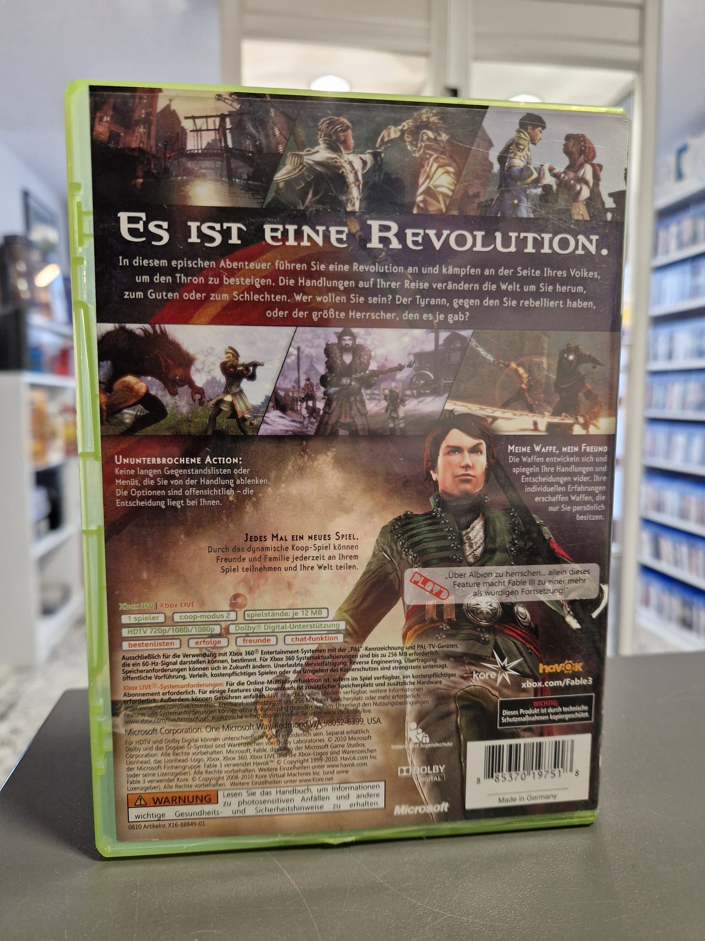 Fable III (3) - Xbox 360 | Action-RPG | Komplett mit Anleitung (CIB)
