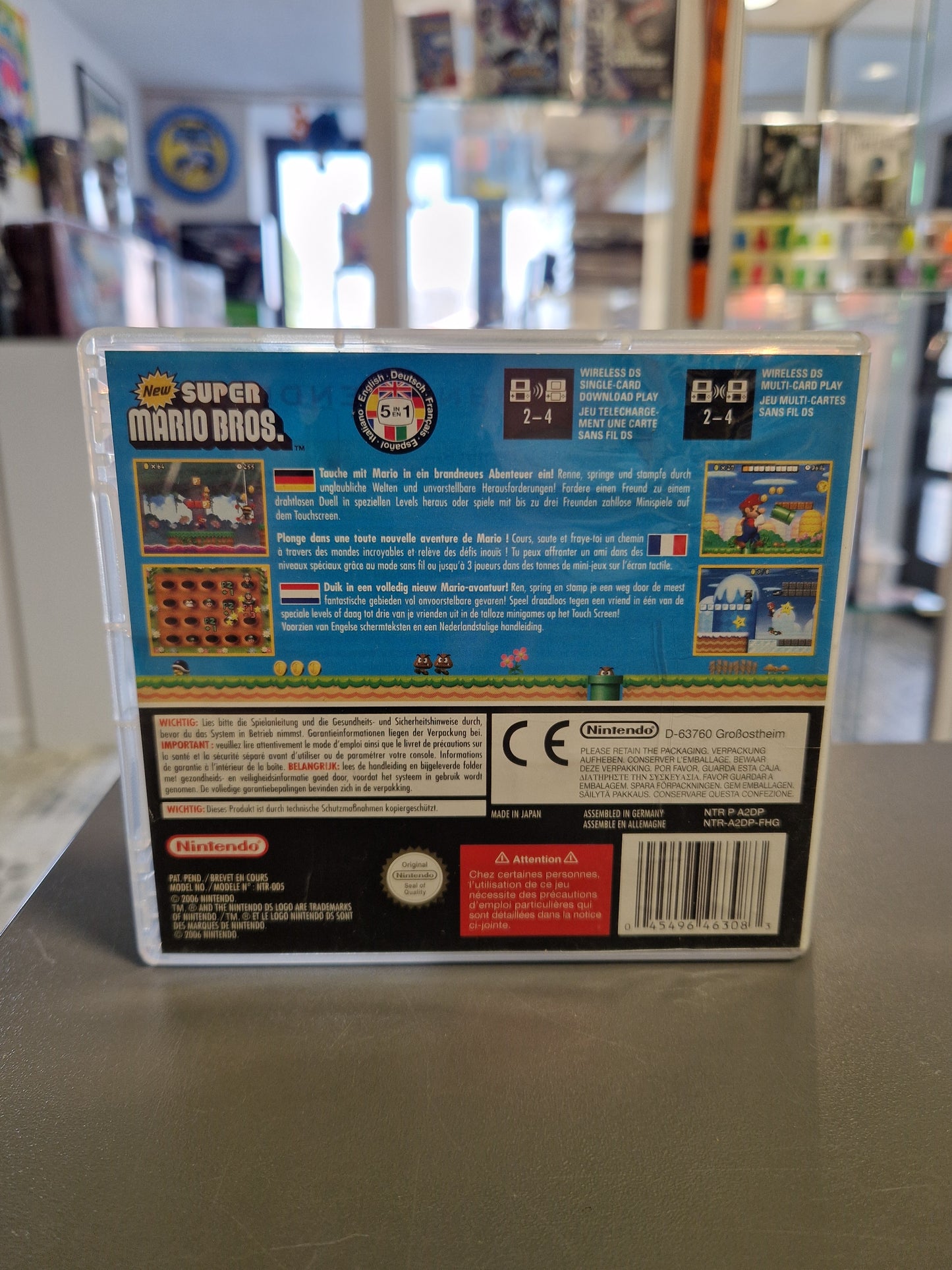 New Super Mario Bros. Nintendo DS | Mit Originalverpackung | Geprüft | Mario Action | Memory Lane