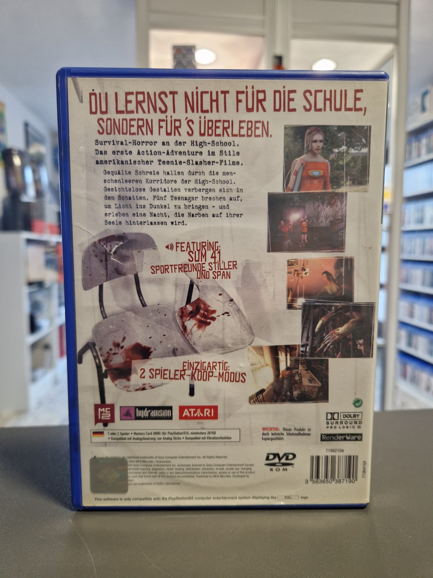 Obscure mit Lenticular Cover Sony Playstation 2