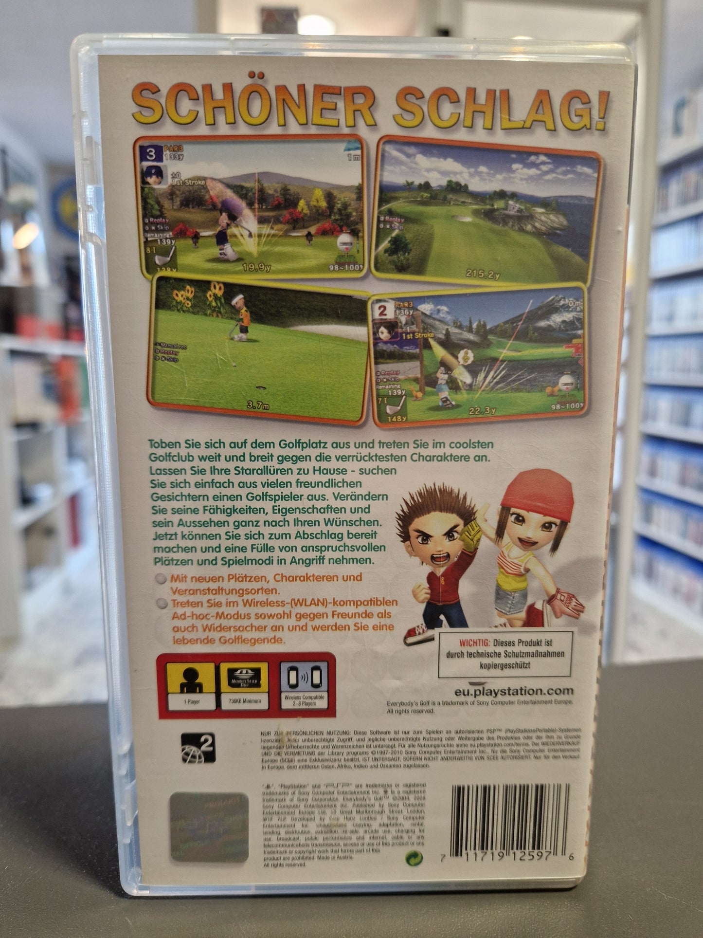Everybody's Golf - Sony Playstation Portable