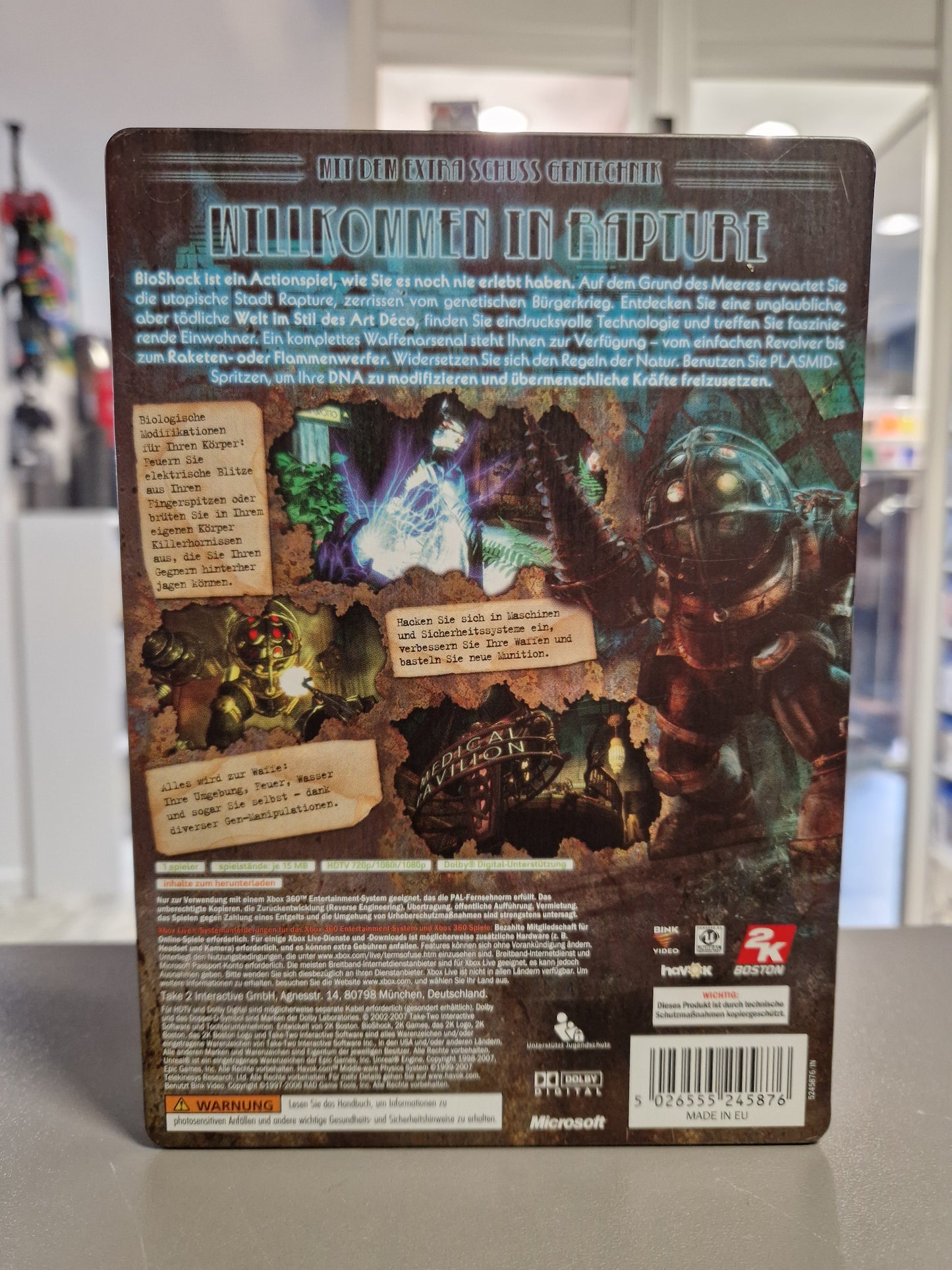 Bioshock Steelbook Edition Xbox 360