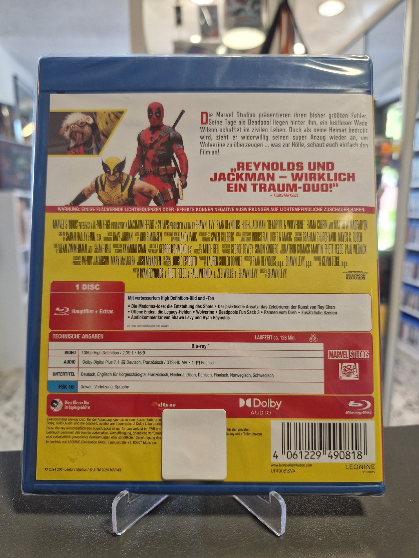 Deadpool & Wolverine Blu-ray | Marvel Studios (Neu & OVP)