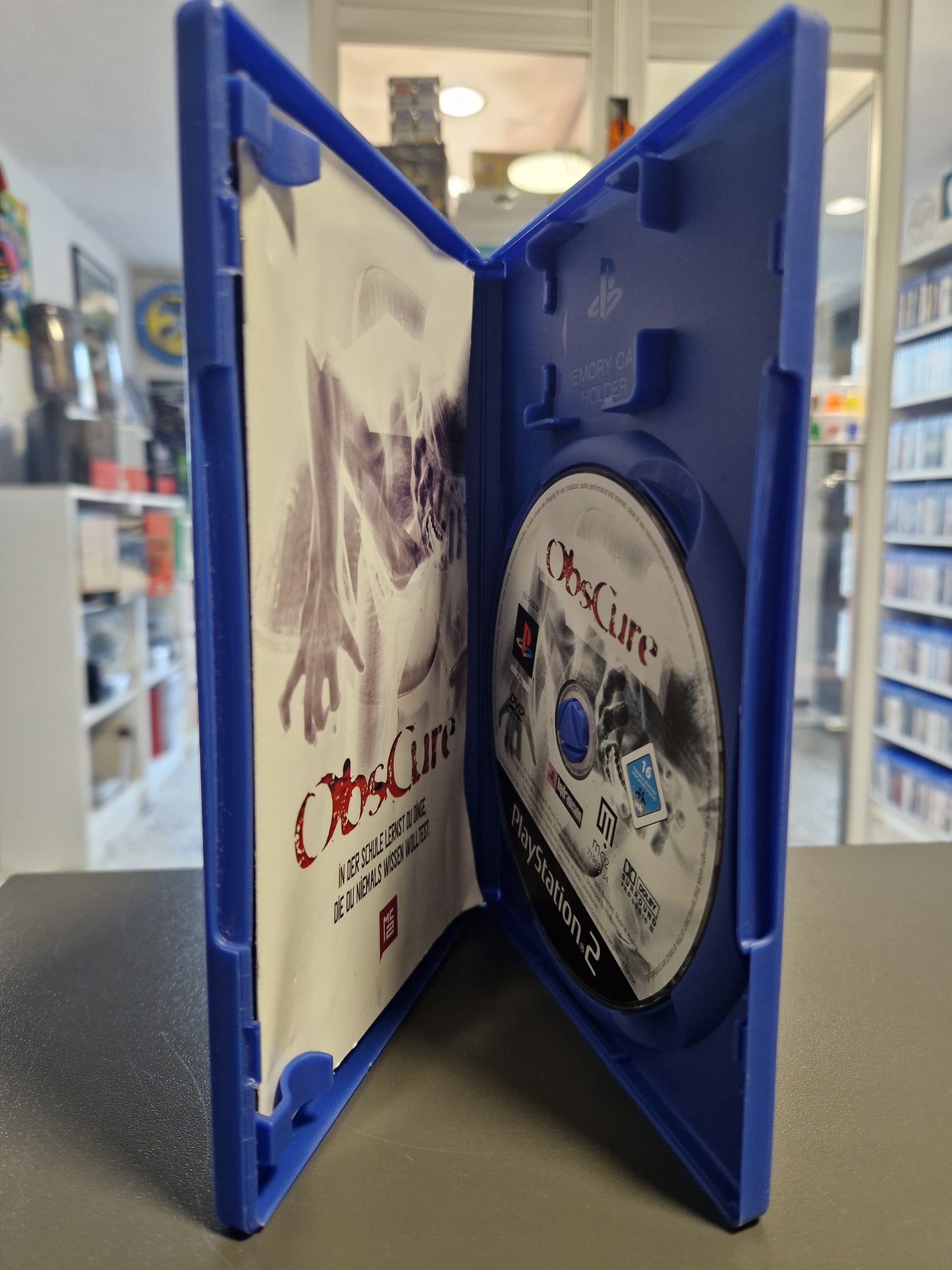 Obscure mit Lenticular Cover Sony Playstation 2