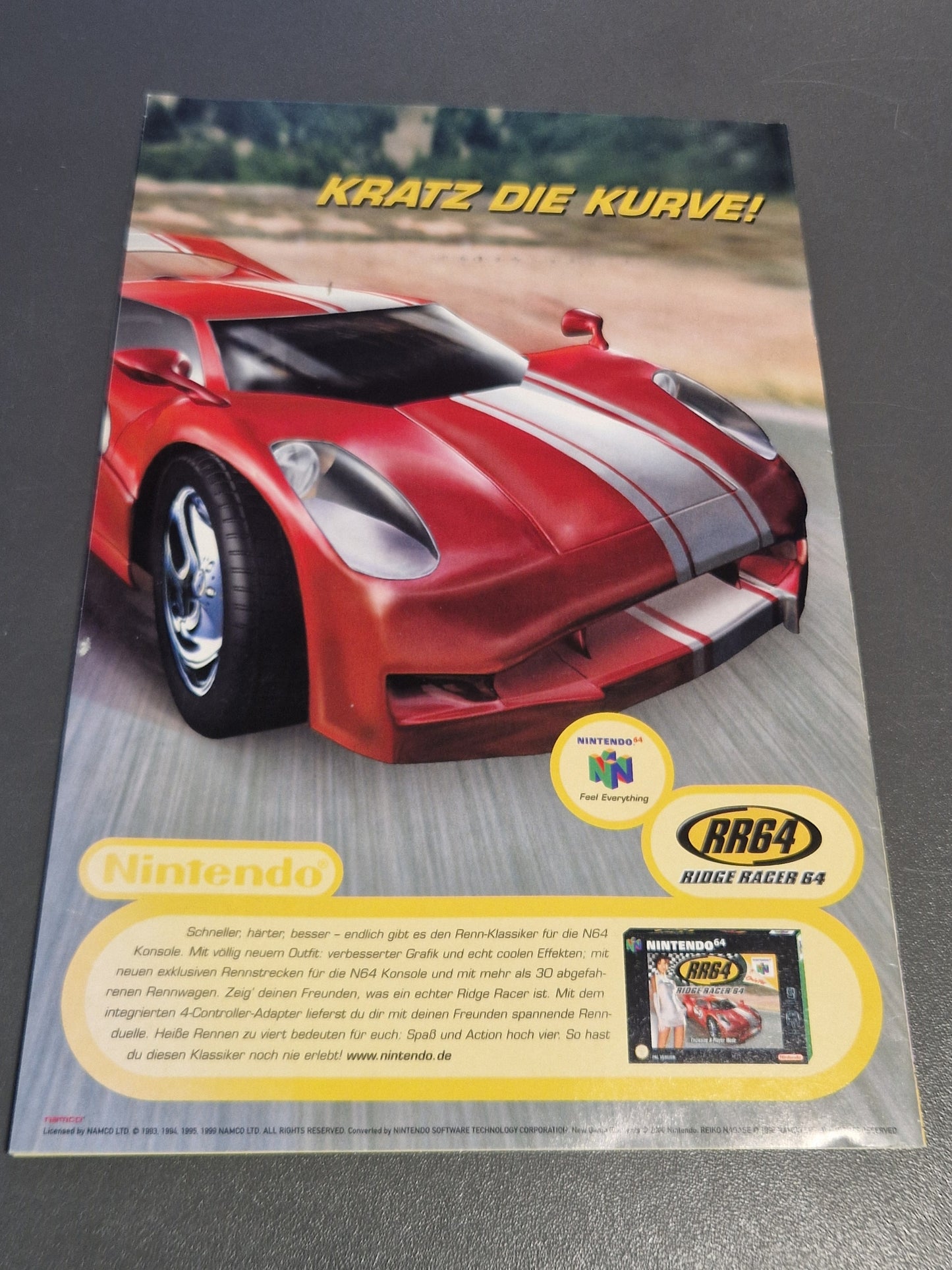 Rückseite Club Nintendo Special Pokémon Heft 8 Vintage Magazin Zustand Ansicht