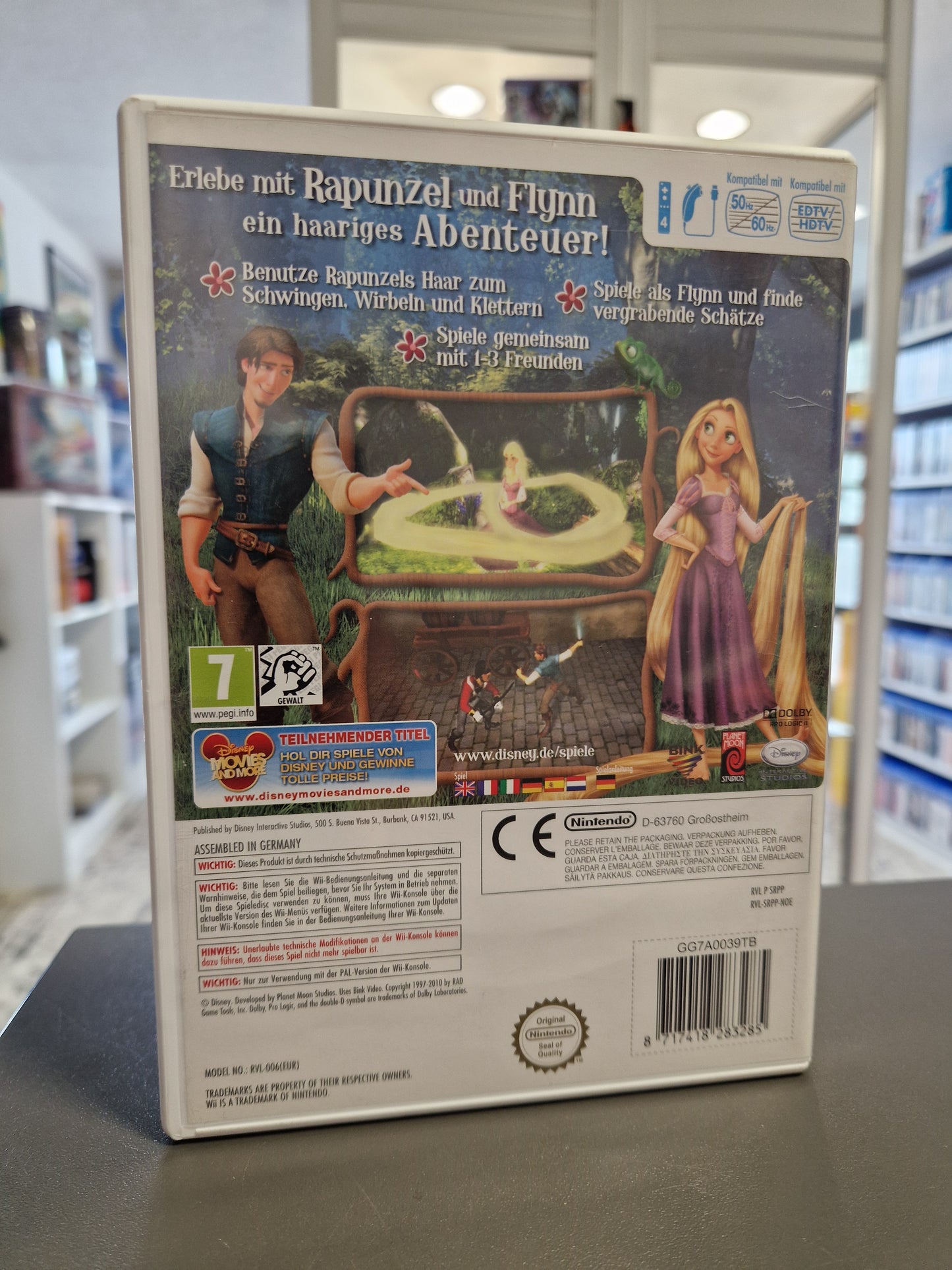 Disney Rapunzel – Neu verföhnt Nintendo Wii | Familien-Abenteuer | Inkl. Anleitung | Memory Lane