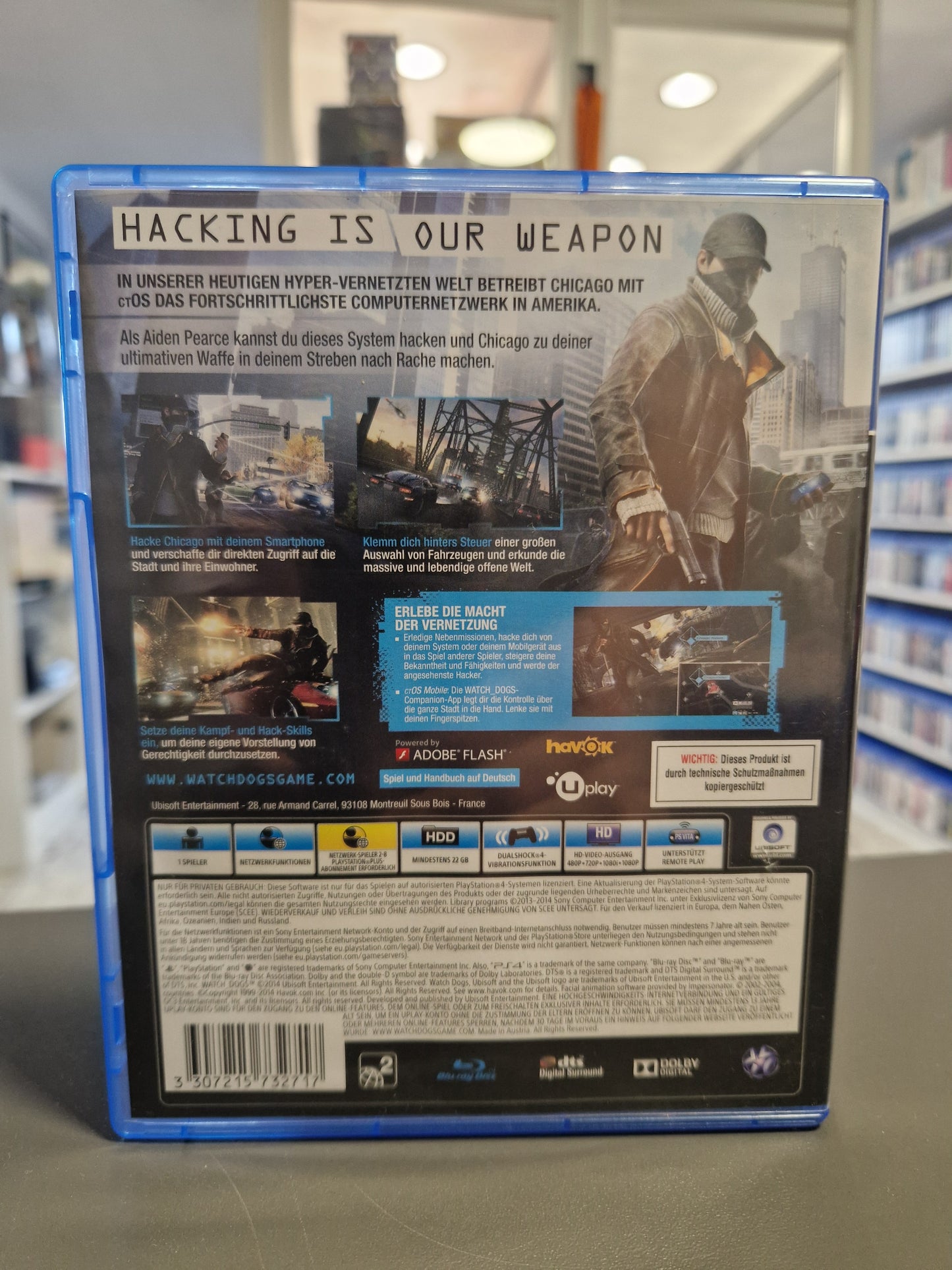 Watch Dogs Playstation 4