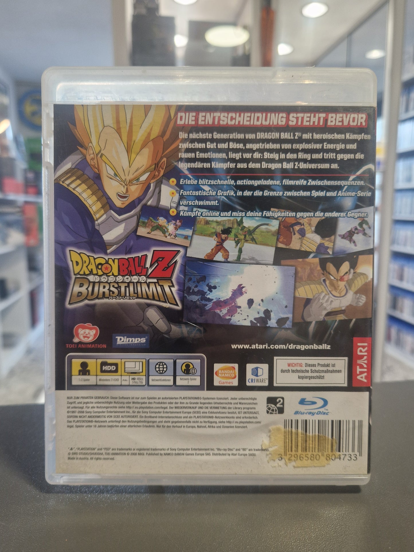 Dragonball Z: Burst Limit Sony Playstation 3