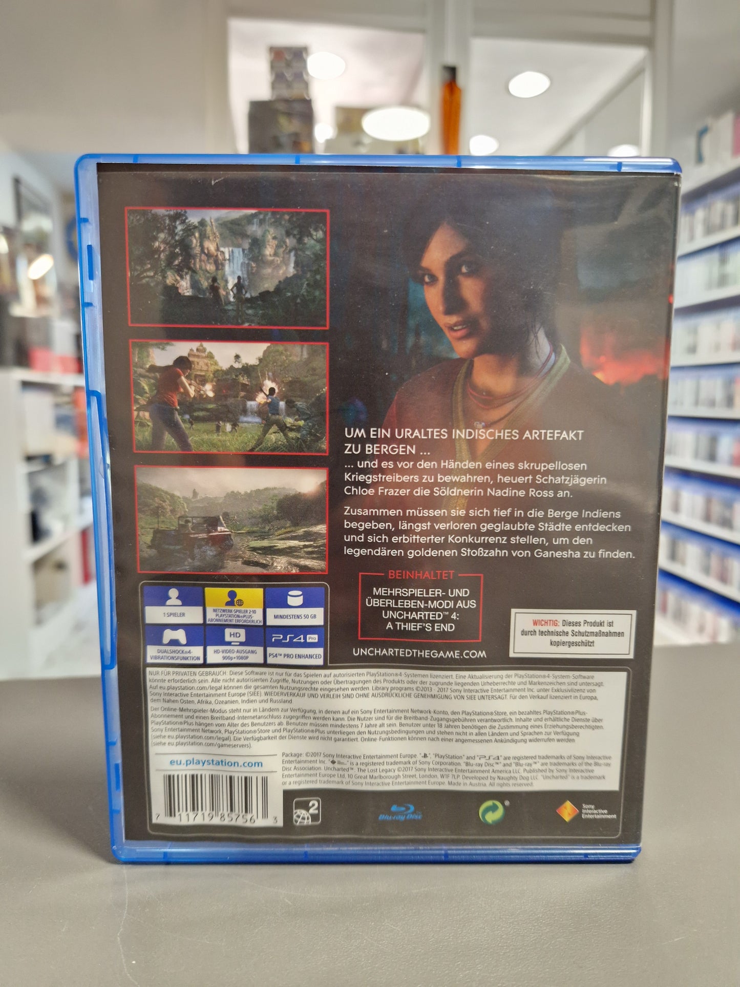 Uncharted: The Lost Legacy Sony PlayStation 4