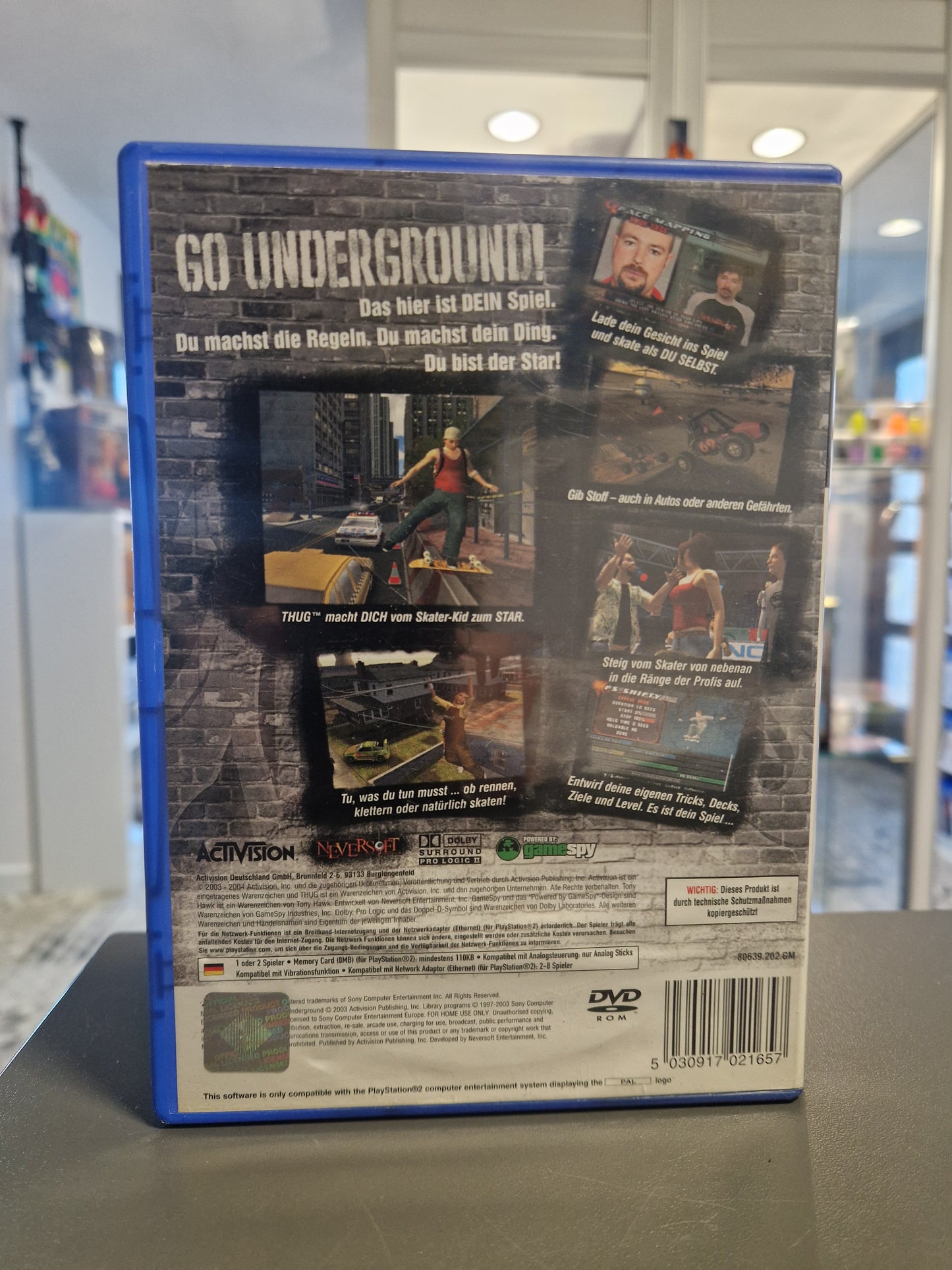Tony Hawk's Underground - PlayStation 2 Klassiker (Gebraucht) | Memory Lane