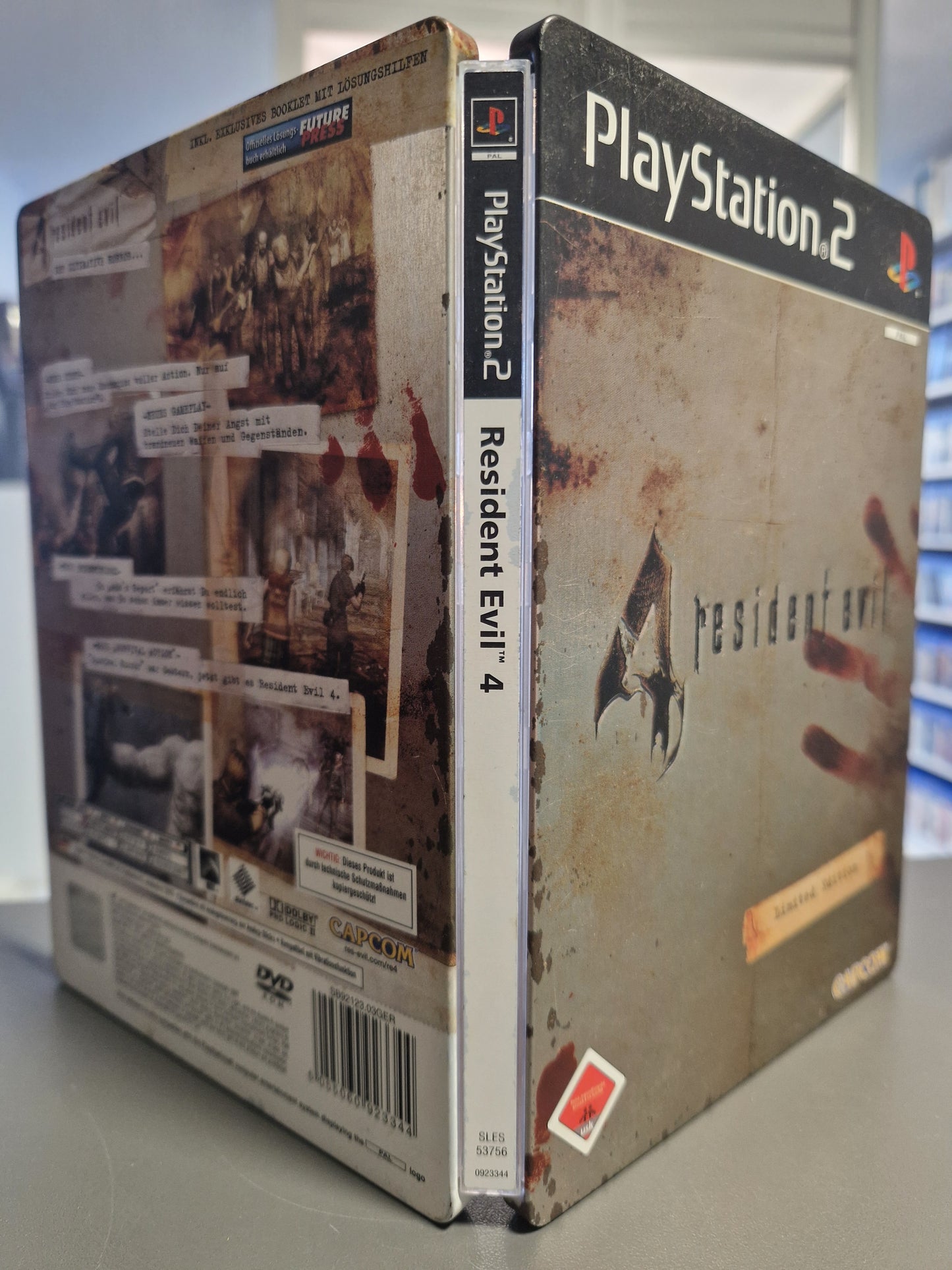 Resident Evil 4 Limited Edition Steelbook (Dt.) Sony PlayStation 2