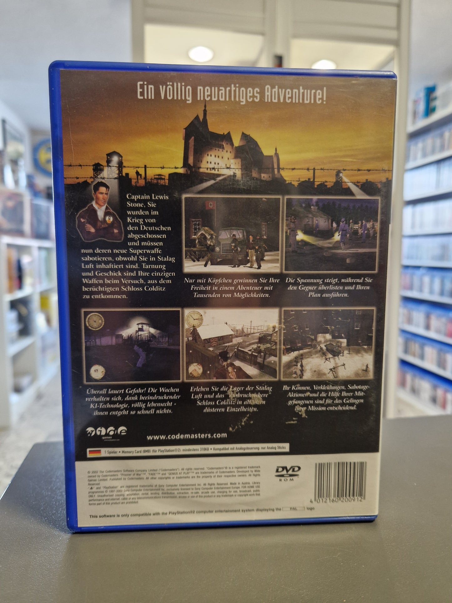 Prisoner of War PS2 | PlayStation 2 | CIB | Kratzerfrei | Anleitung | Beiblatt | Memory Lane