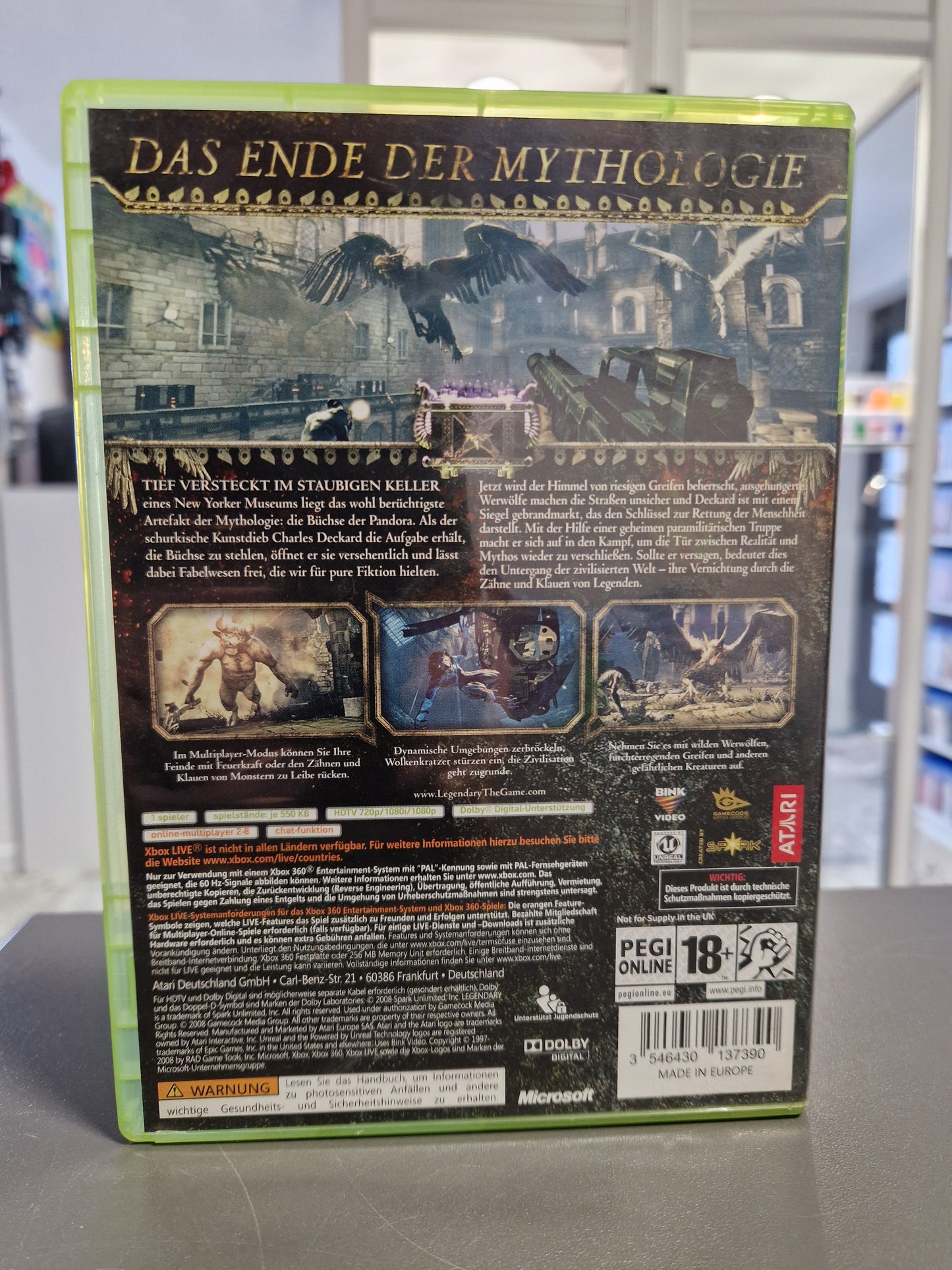 Legendary (Xbox 360) | Action-Shooter | Inkl. Anleitung | Geprüft