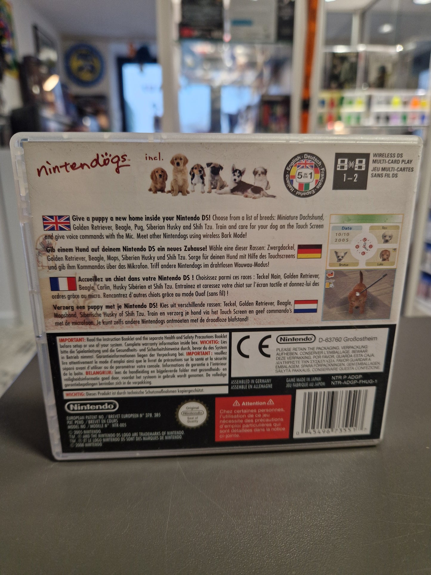 Nintendogs: Dachshund & Friends | Nintendo DS – Komplett mit Anleitung (CIB)