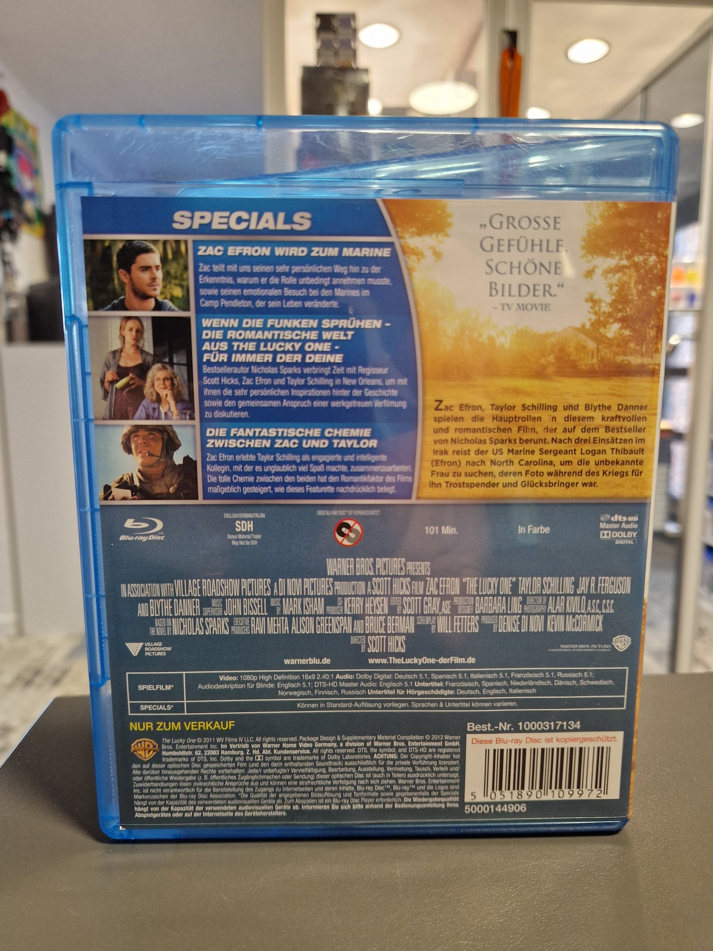 The Lucky One – Für immer der Deine (Blu-ray) | Nicholas Sparks Verfilmung