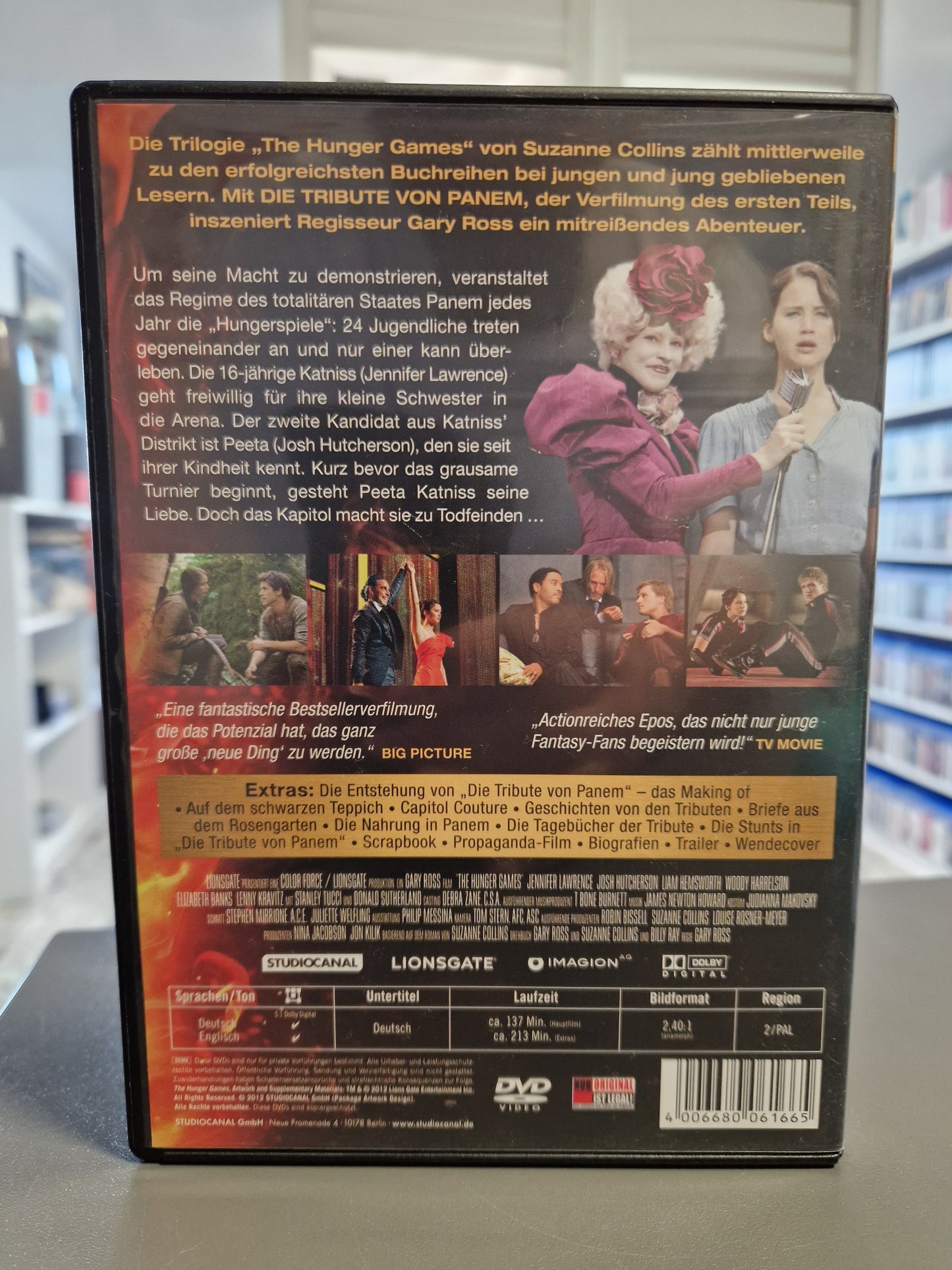 Die Tribute von Panem - The Hunger Games 2-Disc Jennifer Lawrence