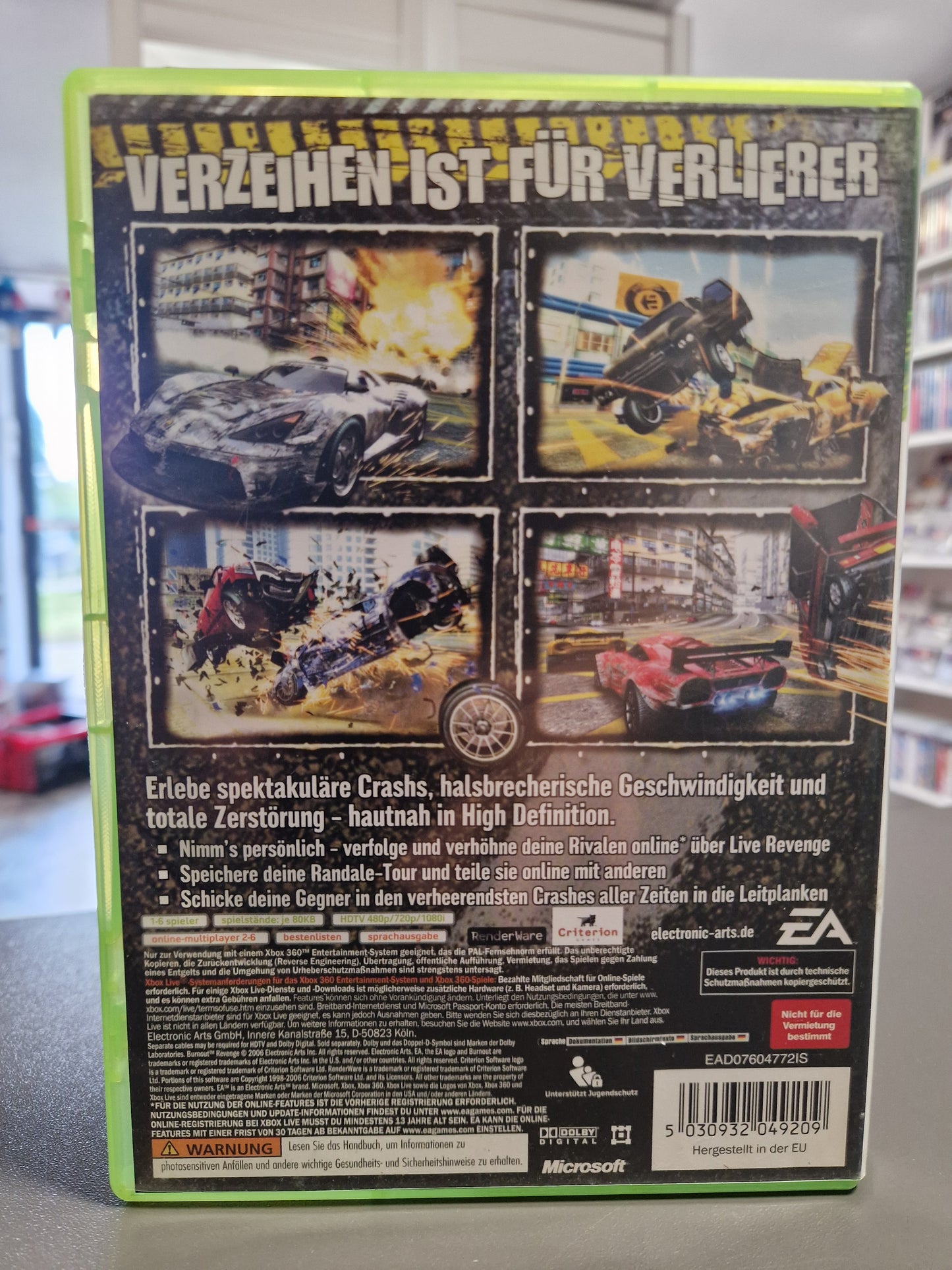 Burnout Revenge Microsoft Xbox 360