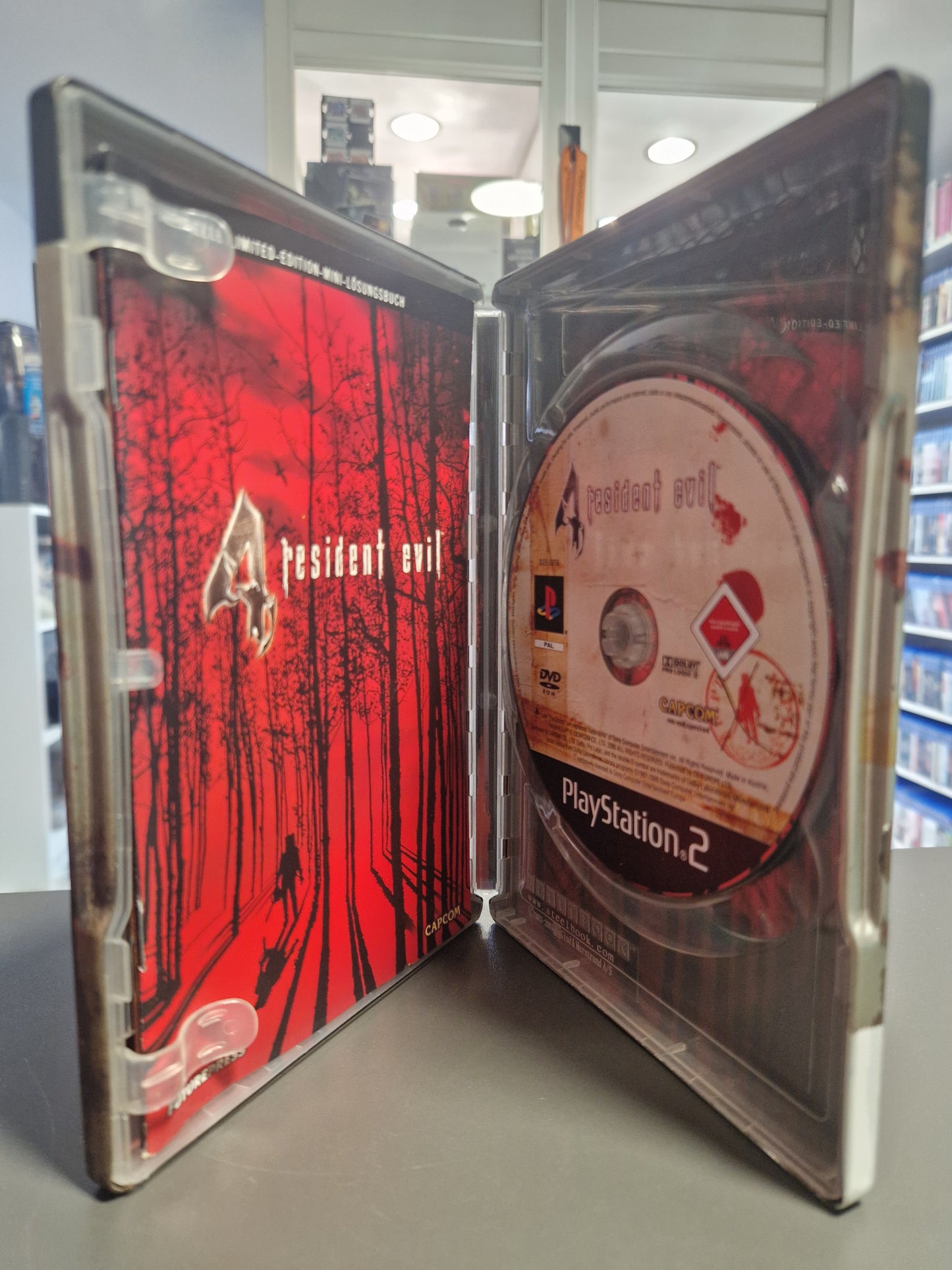 Resident Evil 4 Limited Edition Steelbook (Dt.) Sony PlayStation 2