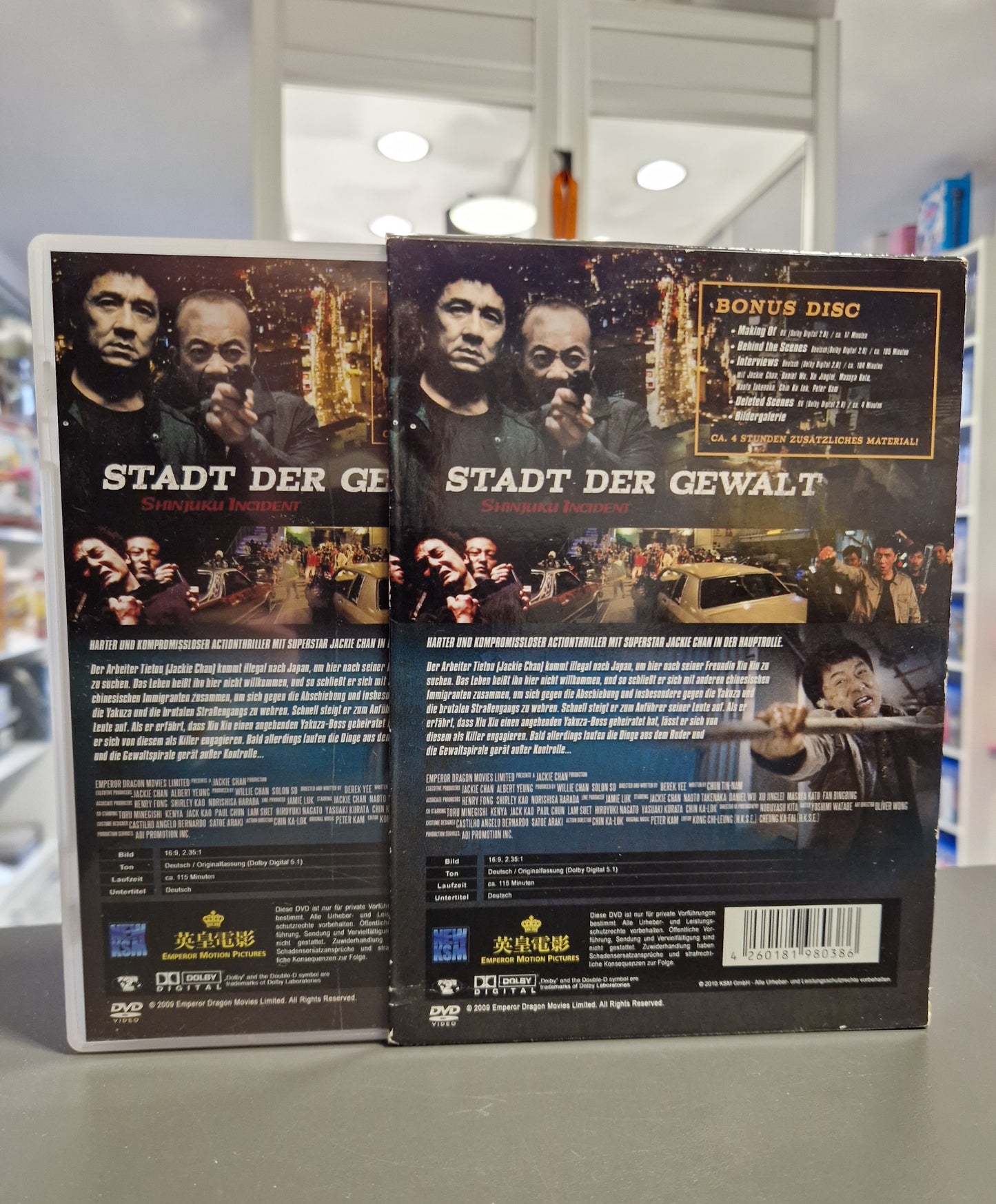 Stadt der Gewalt (Uncut) - 2-DVD Special Edition im Schuber | Jackie Chan & Daniel Wu