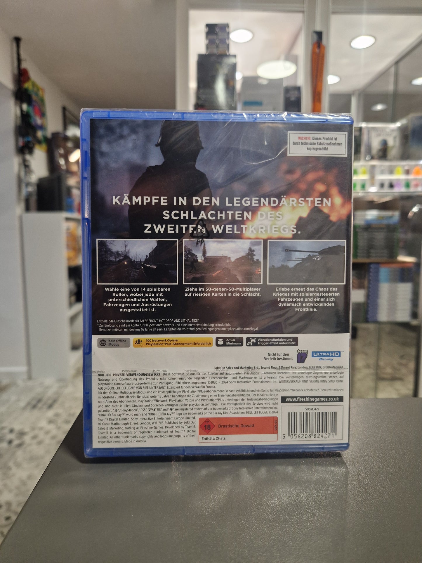 Hell Let Loose - PlayStation 5 PS5 | NEU & OVP | Deutsche Version