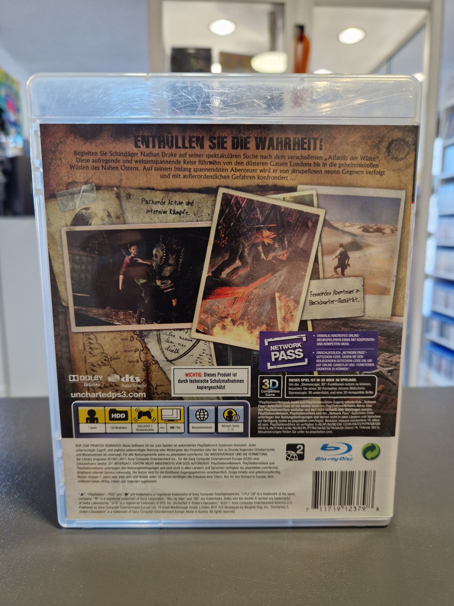 Uncharted 3 Drakes Deception Sony Playstation 3