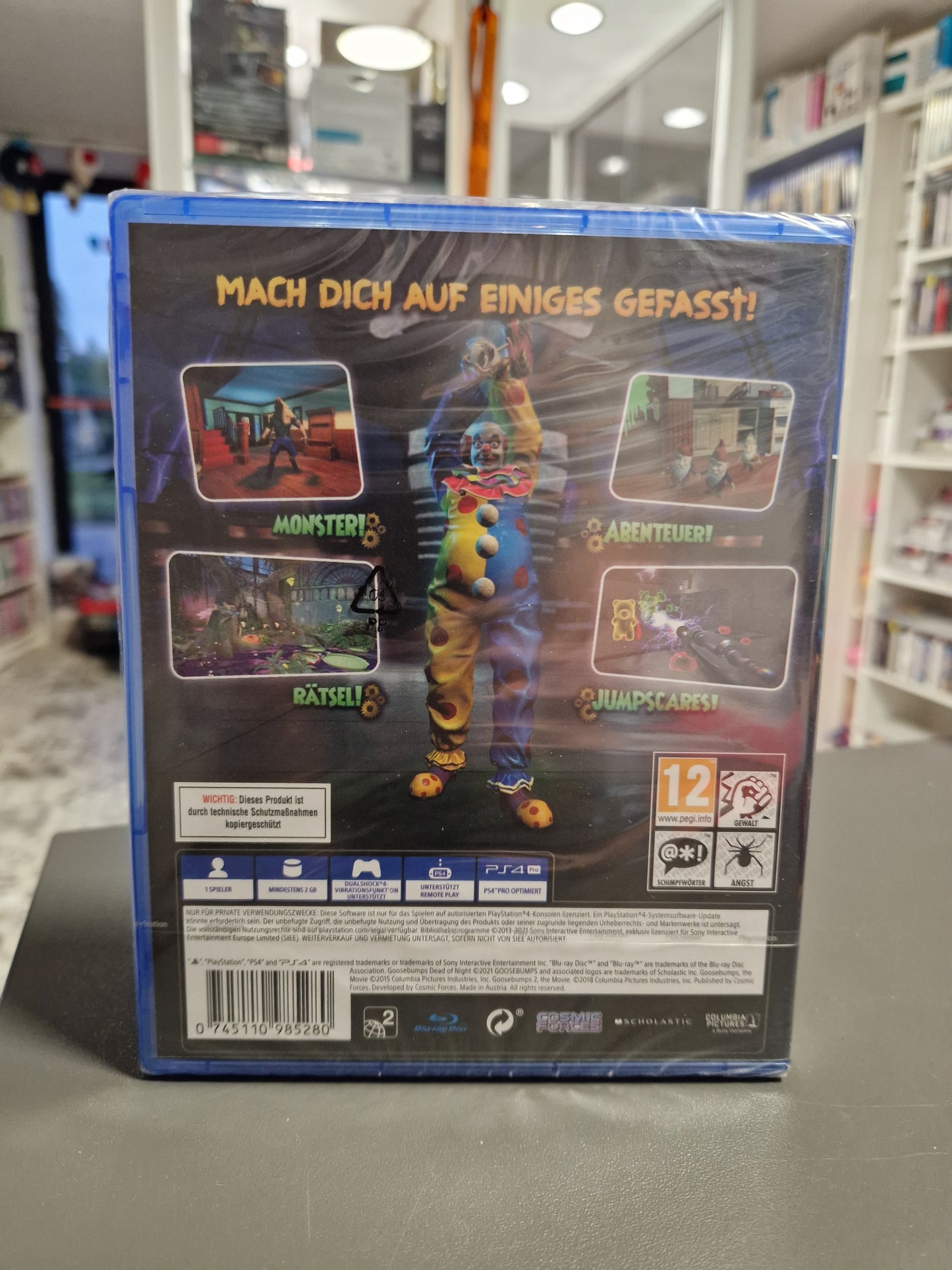 Goosebumps Dead of Night - PS4 / PlayStation 4 - Neu & OVP - Deutsche Version
