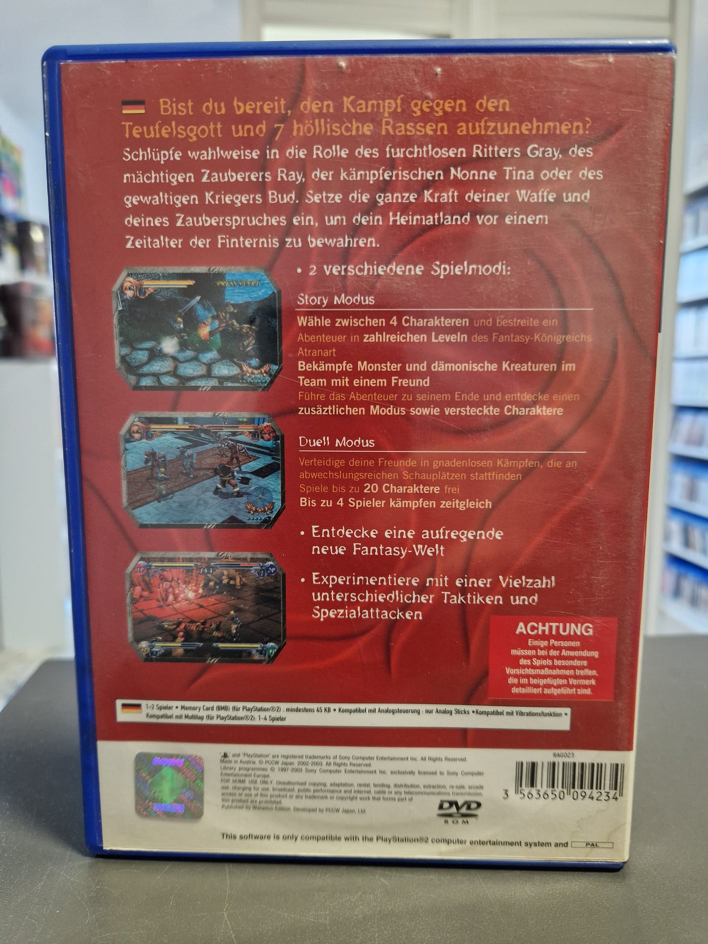 Raging Blades (PS2) | Komplett mit Anleitung (CIB) | Disc kratzerfrei | PlayStation 2