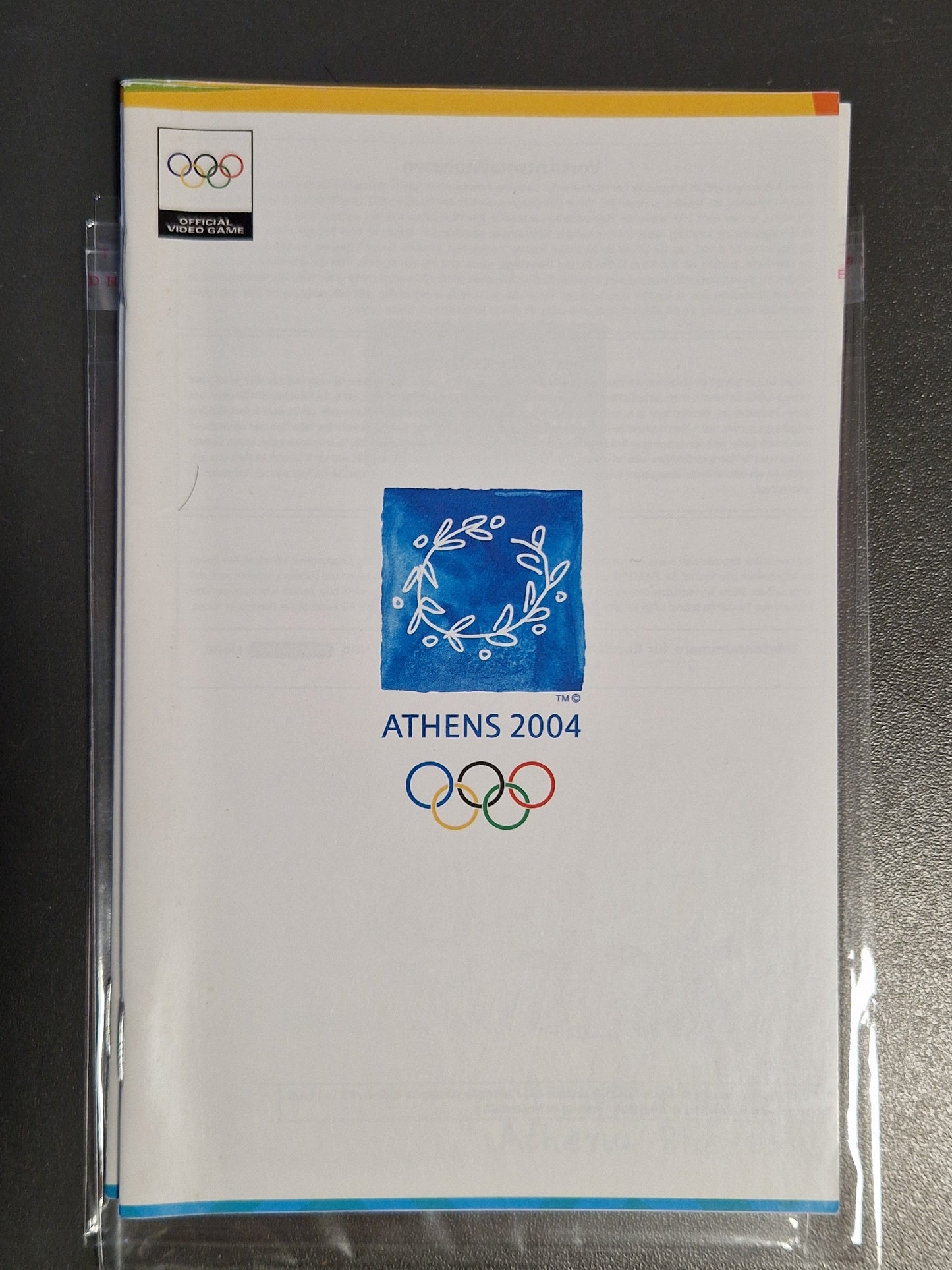 Athens 2004 Booklet Sony PlayStation 2 Anleitung