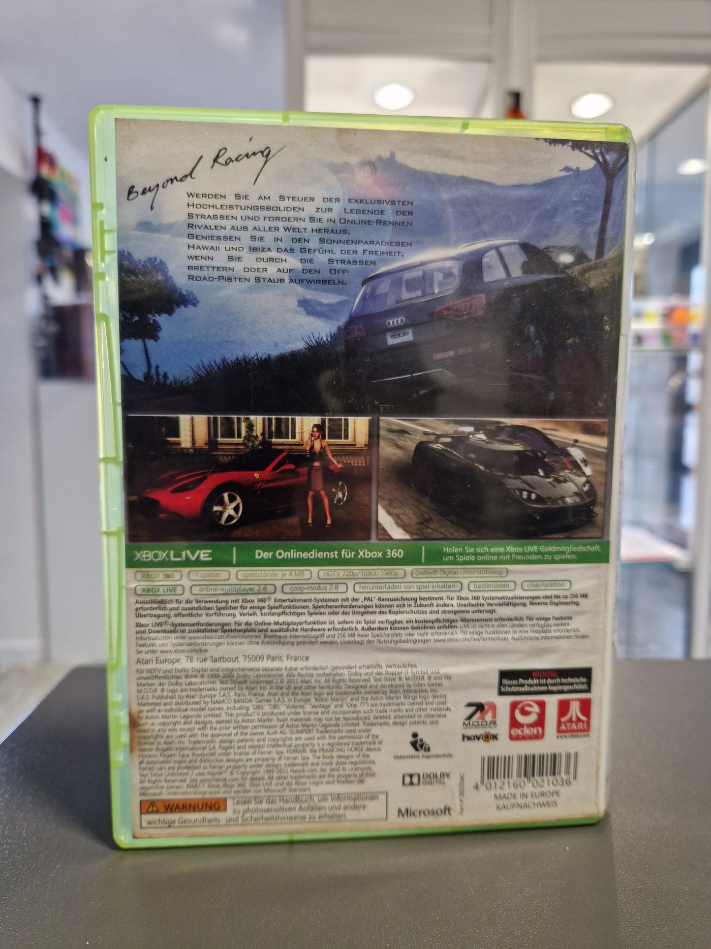 Test Drive Unlimited 2 (TDU2) - Xbox 360 (PAL) - Inkl. Anleitung