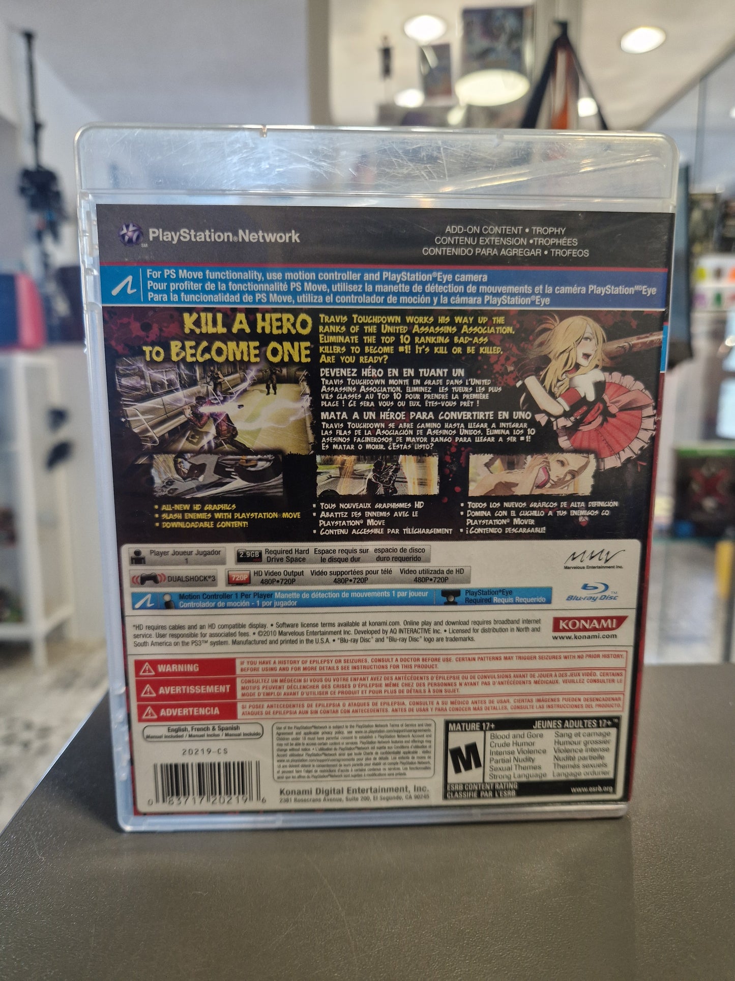 No More Heroes: Heroes' Paradise PlayStation 3 PS3 | US Import, kratzerfrei