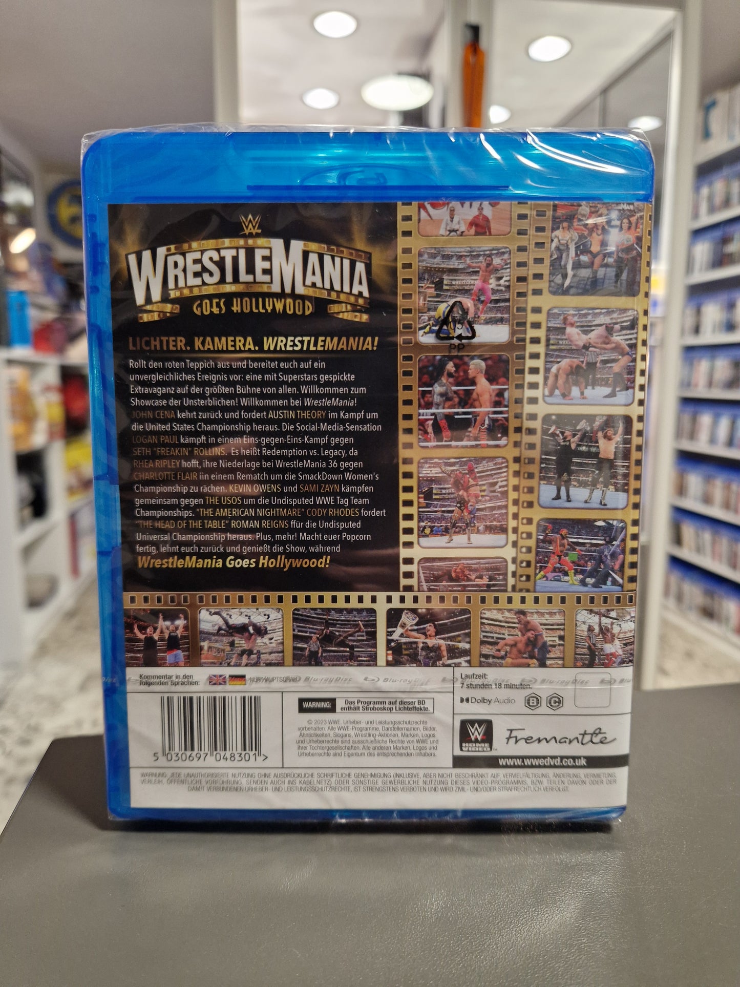 WWE WrestleMania 39: Goes Hollywood | Blu-ray | NEU & OVP | 2-Disc Set