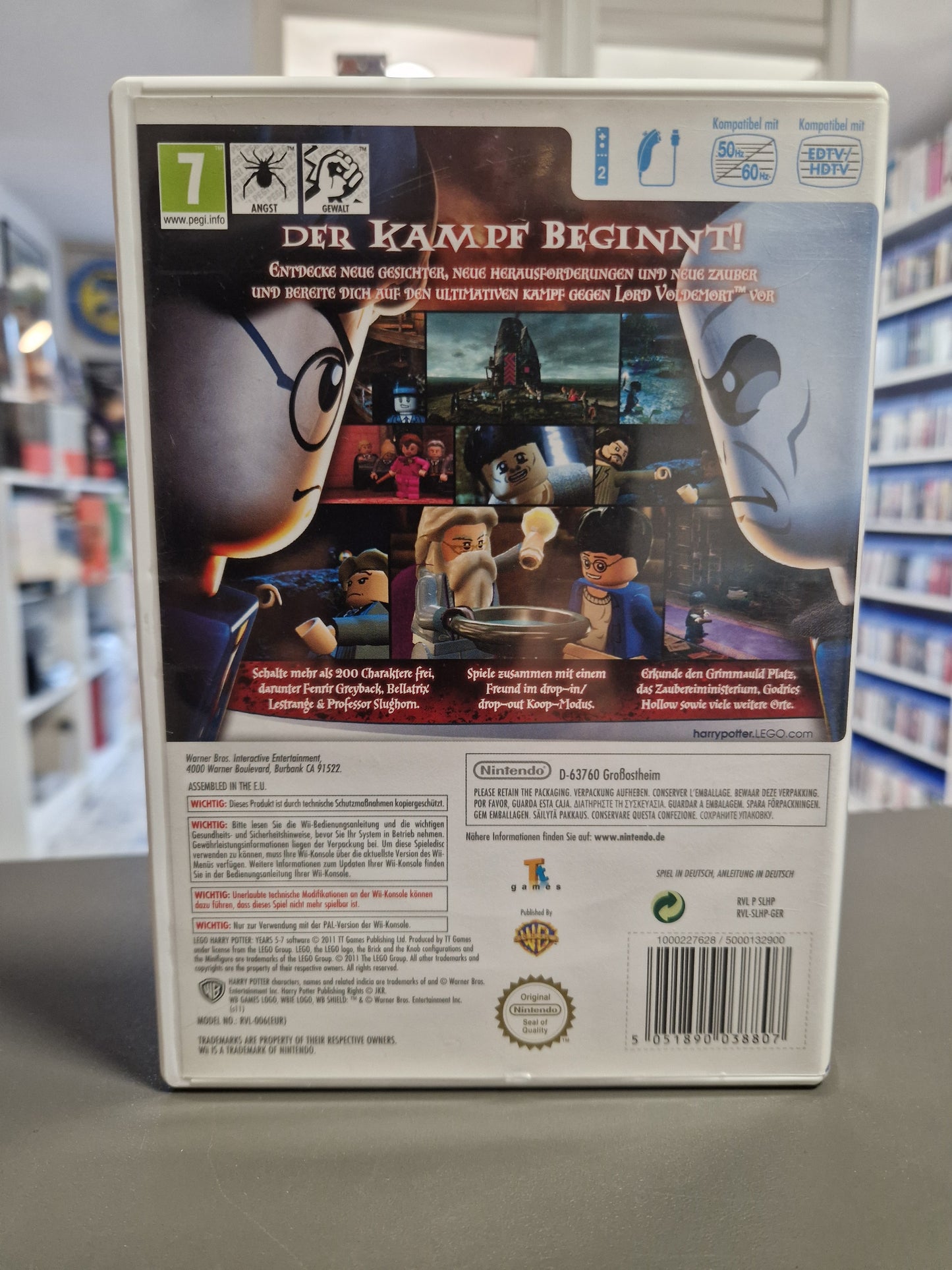 LEGO Harry Potter - Die Jahre 5 -7 Nintendo Wii inkl. Anleitung
