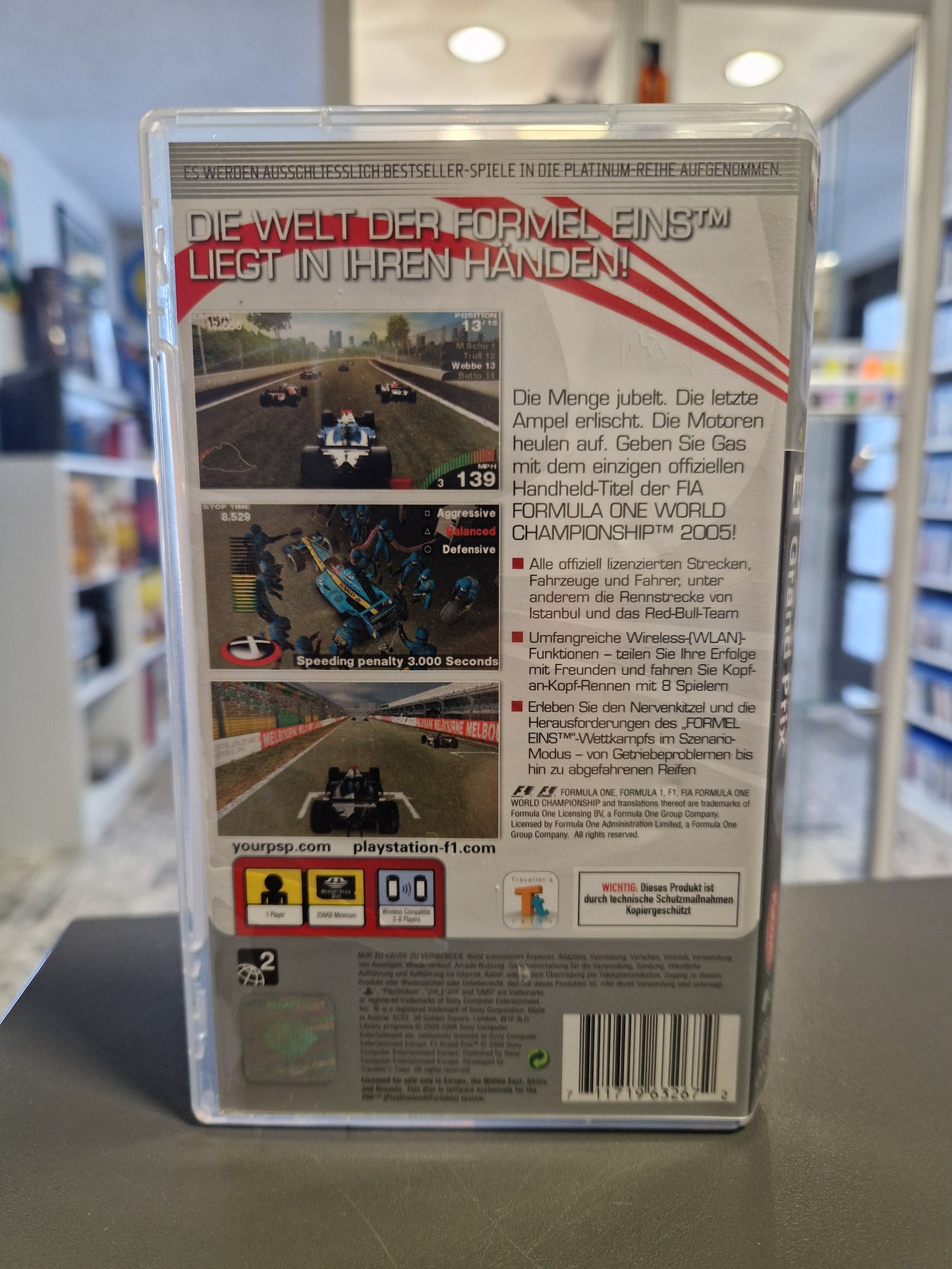F1 Grand Prix (PSP) - Sony PlayStation Portable | Formel 1 Klassiker | Geprüft