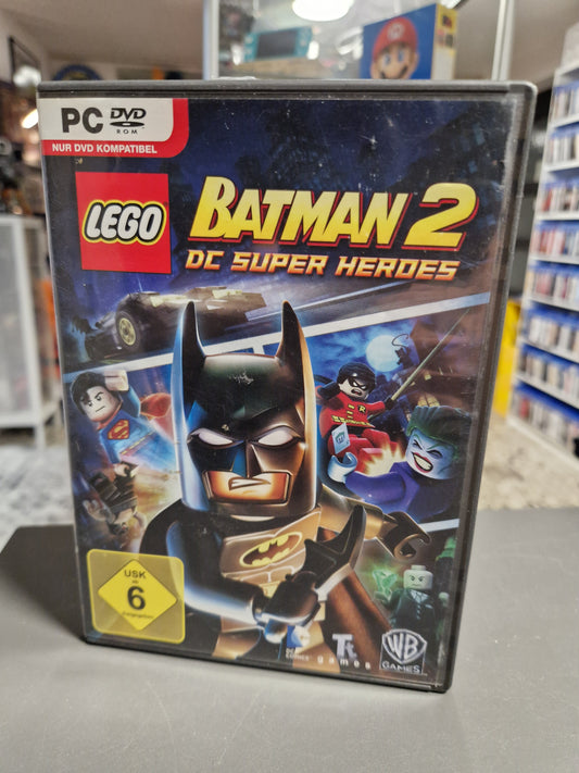 Vorderseite der PC Hülle von LEGO Batman 2 DC Super Heroes von Warner Bros