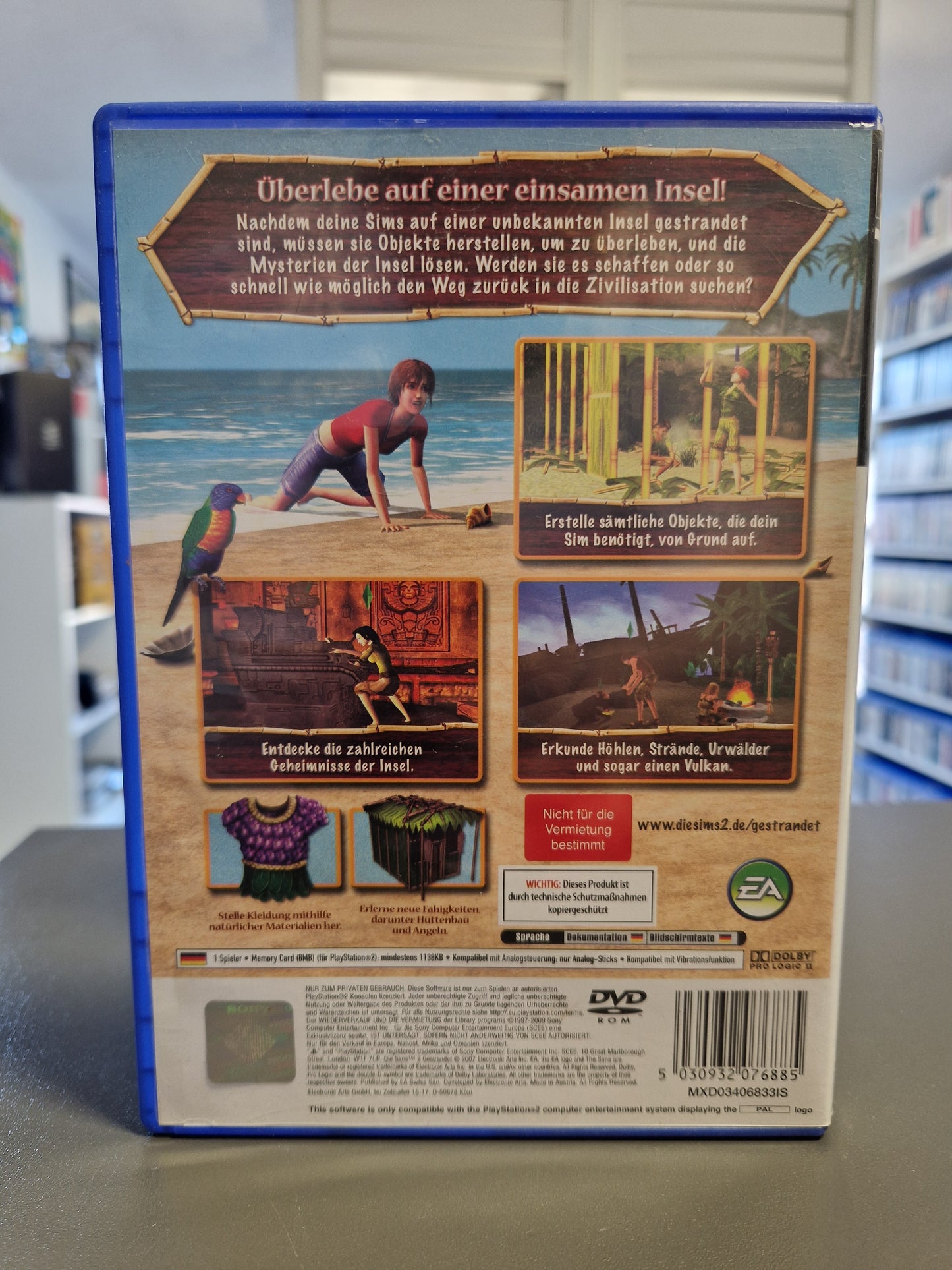 Die Sims 2 Gestrandet Playstation 2