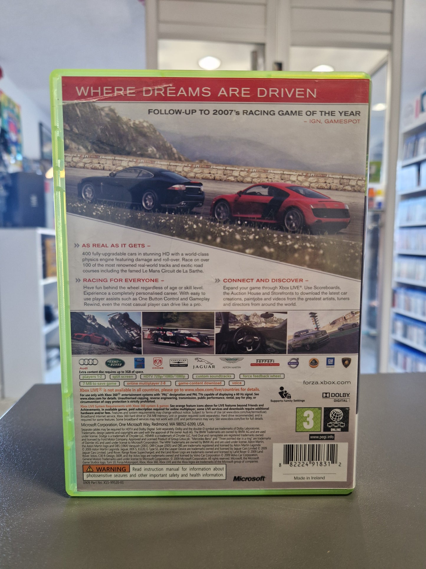 Forza Motorsport 3 Xbox 360