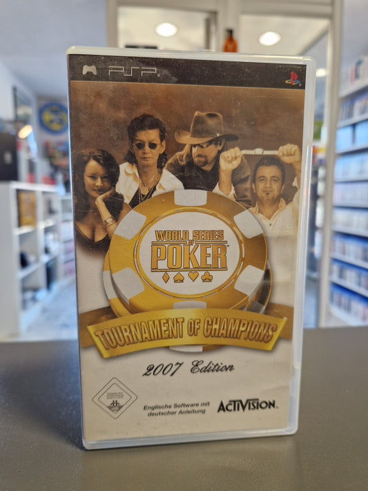 World Series of Poker Tournament of Champions PSP Playstation Portable