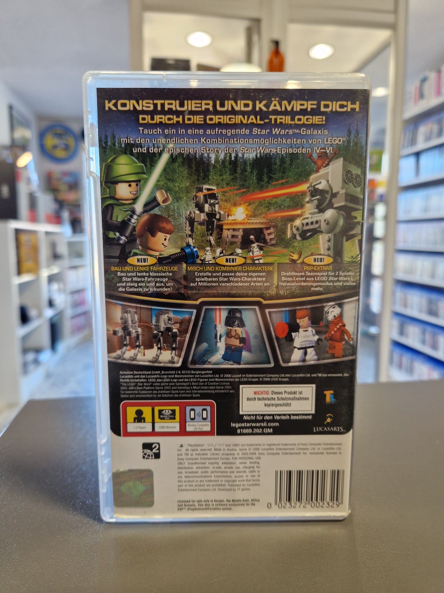 Lego Star Wars 2 die klassische Trilogie PSP Playstation Portable