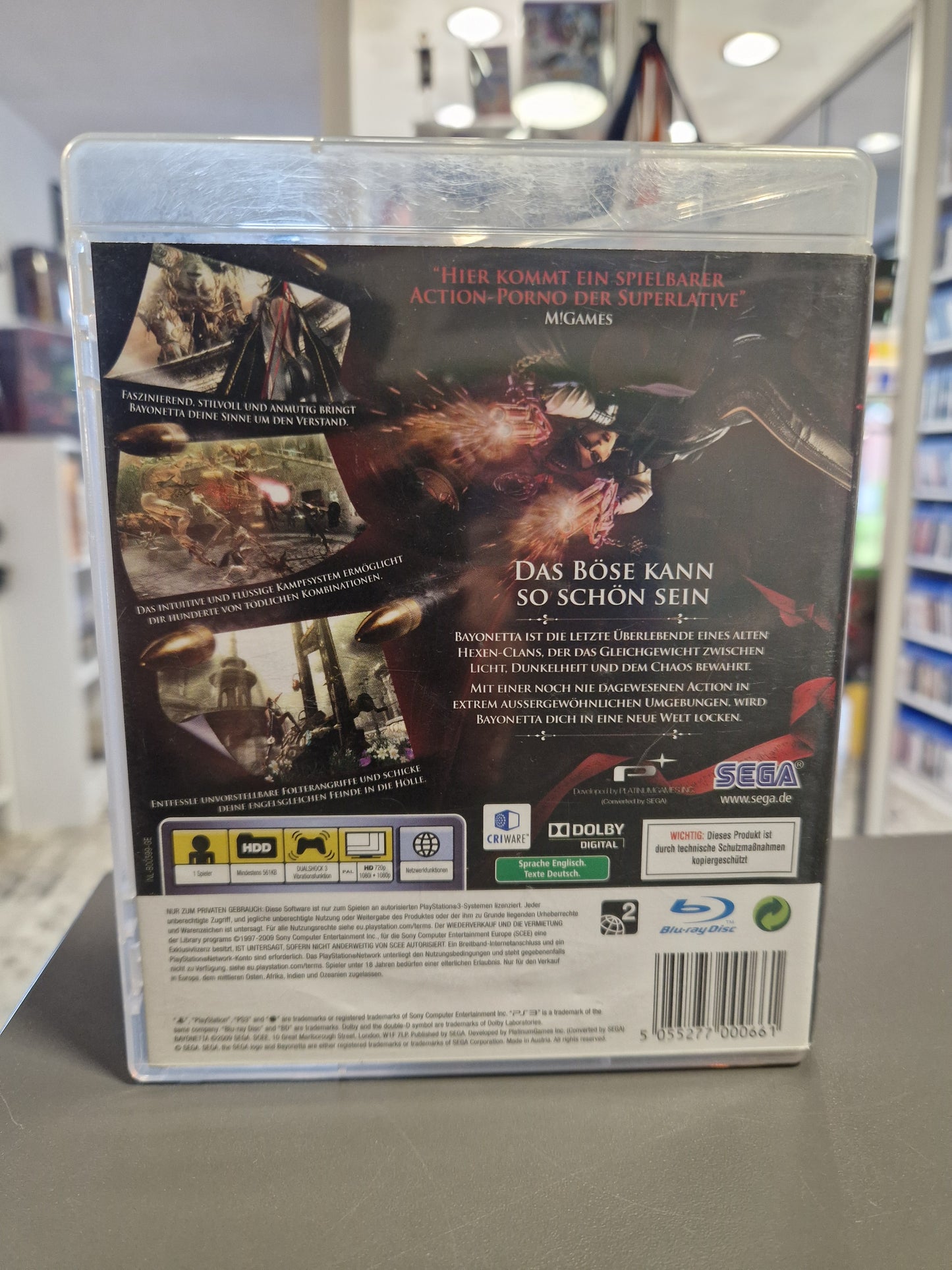 Bayonetta PS3 Playstation 3 Spiel | Gepflegter Zustand mit Anleitung