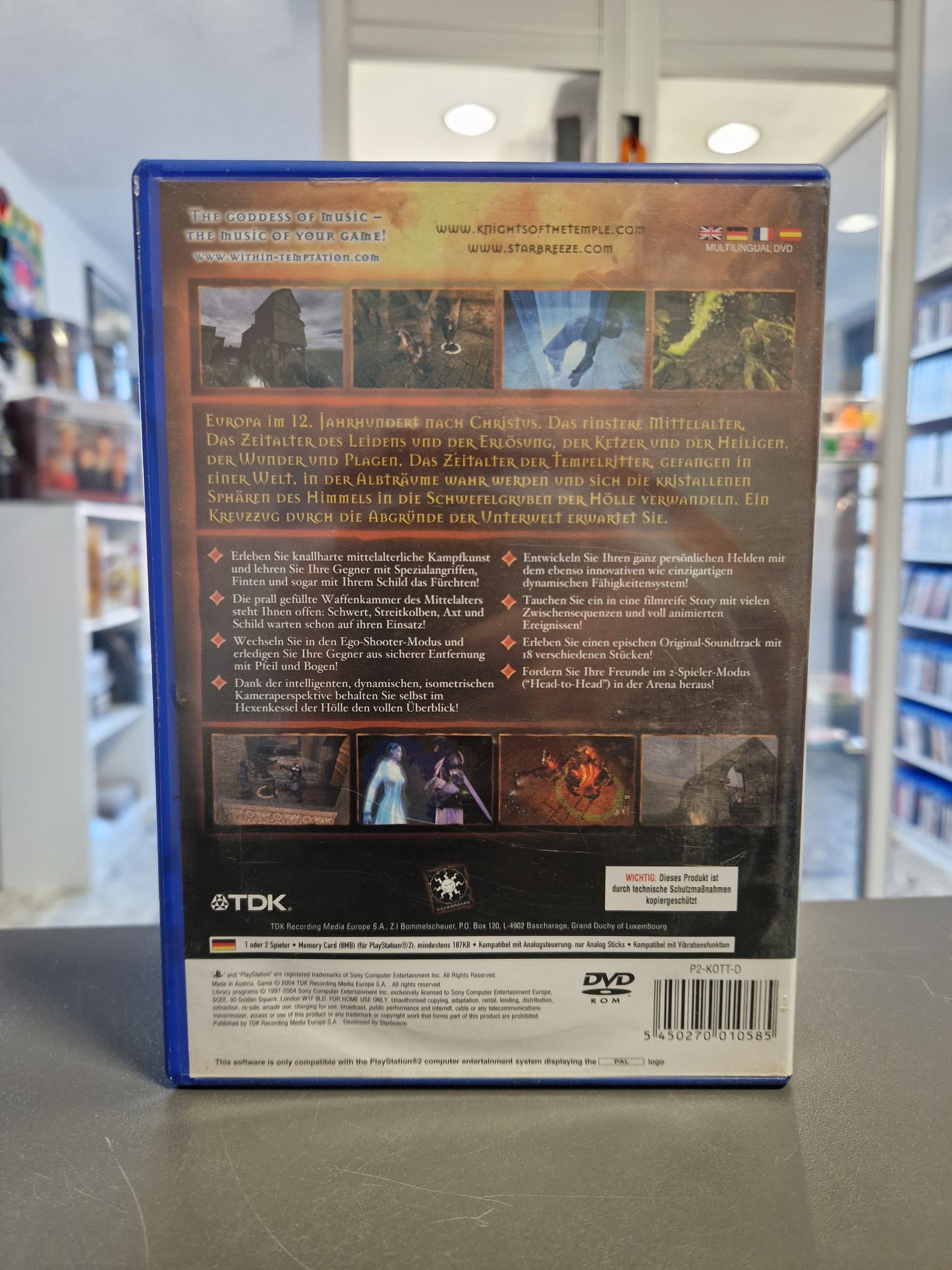 Knights of the Temple: Infernal Crusade (PS2) | Mit Anleitung | Kreuzritter-Action | PlayStation 2