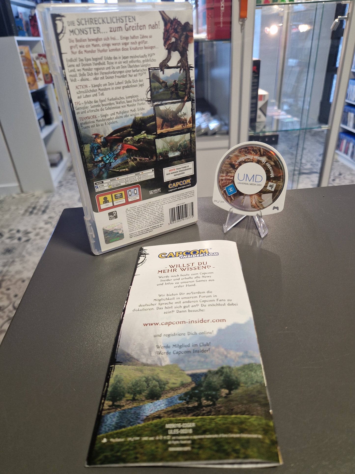 Monster Hunter Freedom (Erstausgabe 2006) - Sony PSP | Komplett (CIB) | Geprüft