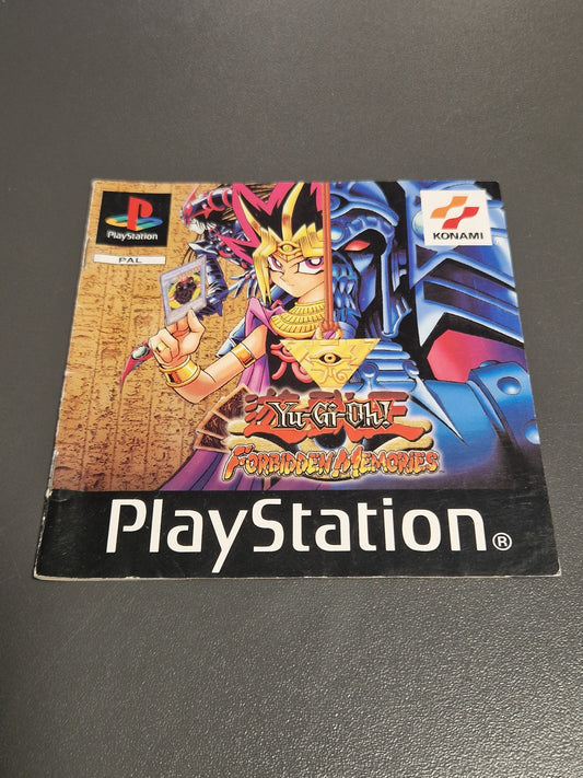 Yu-Gi-Oh! Forbidden Memories PlayStation 1 PS1 Anleitung