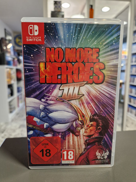 No More Heroes 3 [Nintendo Switch] – Travis Touchdown | Top Zustand & Geprüft