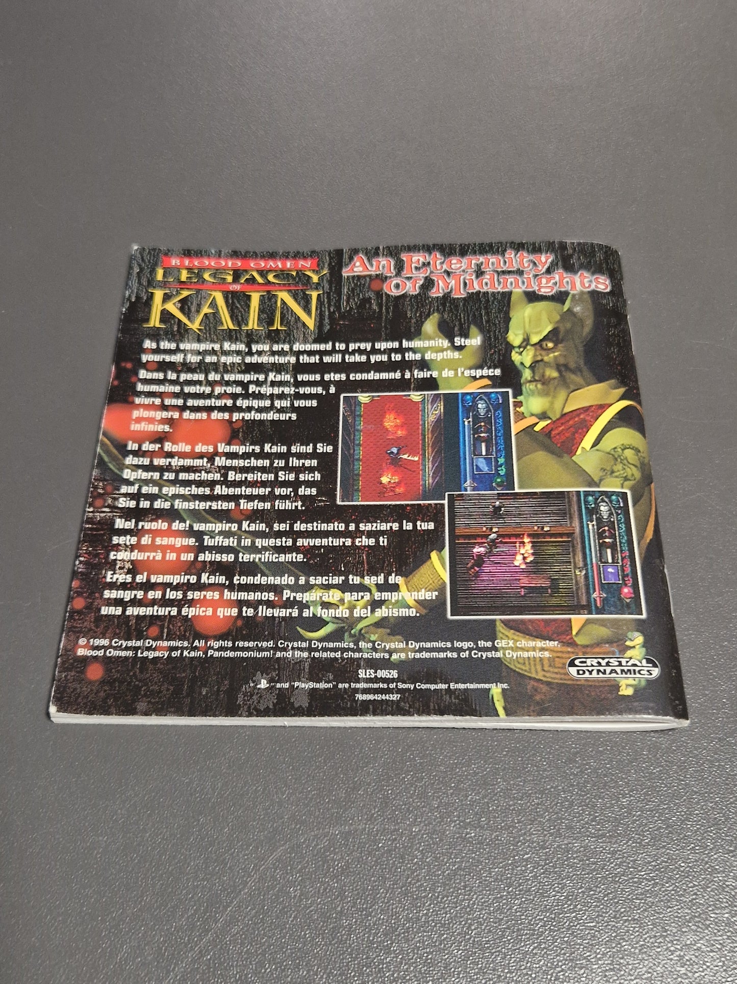 Pandemonium PS1 Playstation 1 Anleitung