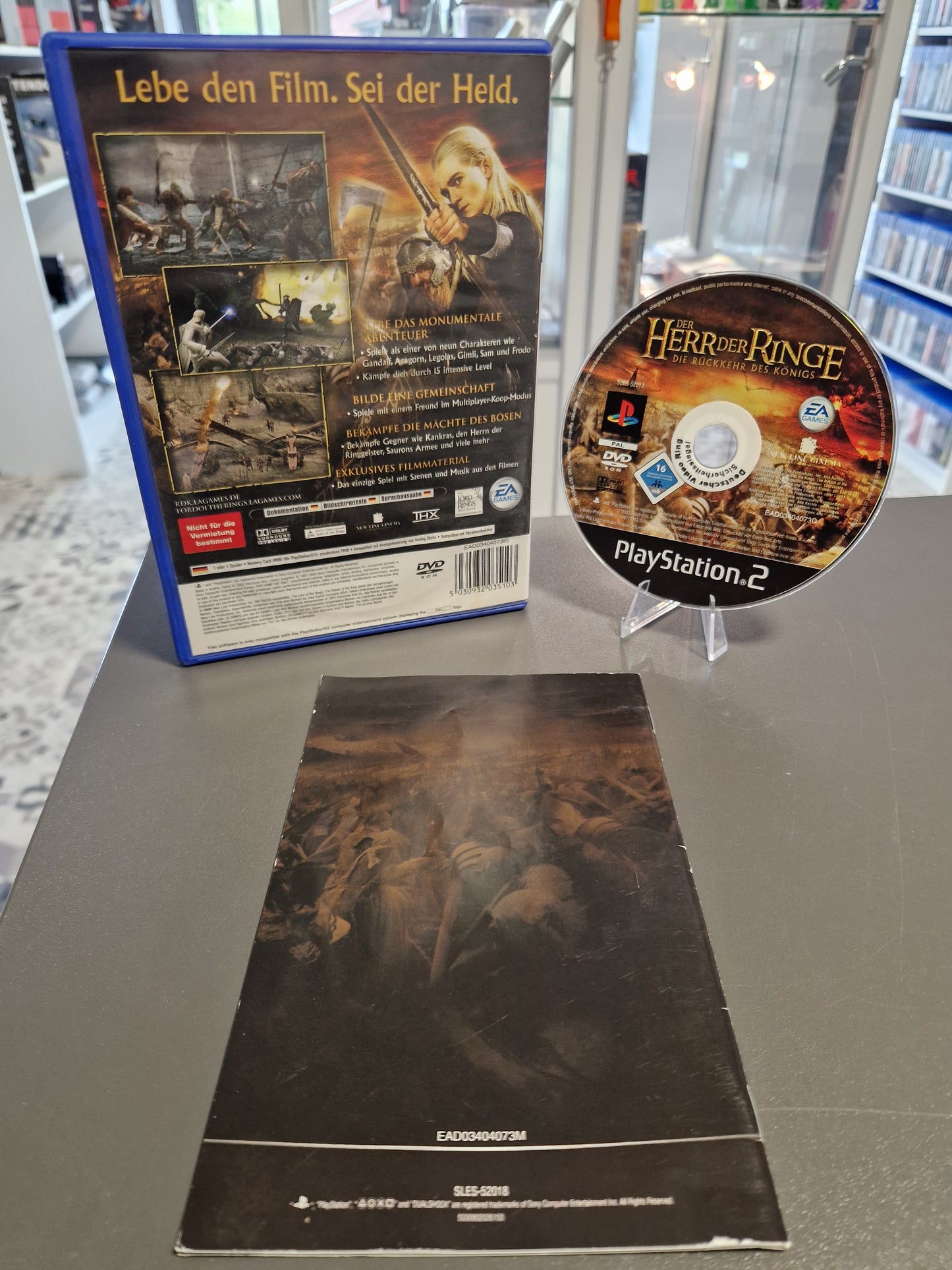 Der Herr der Ringe: die Rückkehr des Königs Sony PlayStation 2