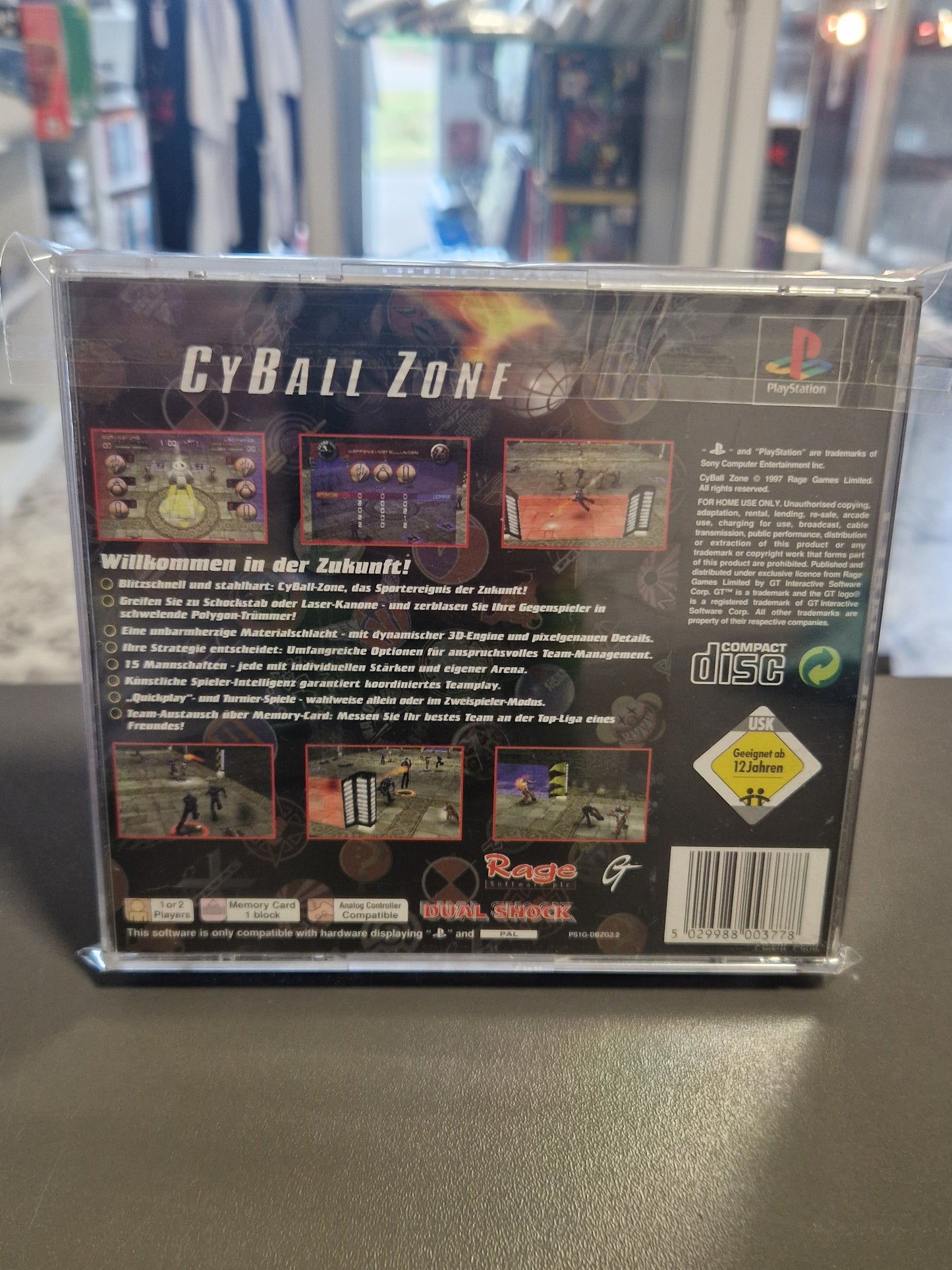 CBZ CyBall Zone Sony Playstation 1