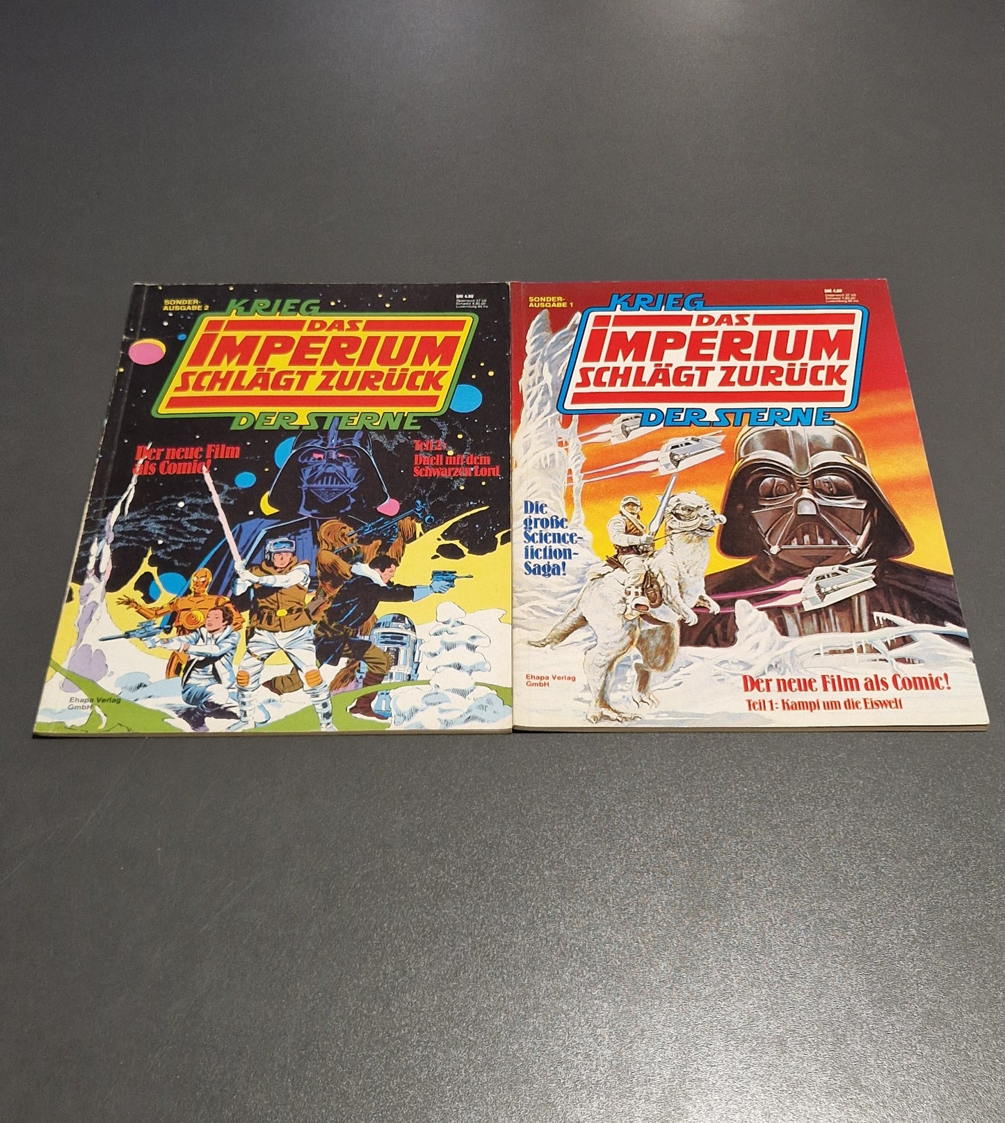 Star Wars Williams Nr. 1 + Ehapa Bände 2-15 & 2 Sonderausgaben im Vintage-Schuber