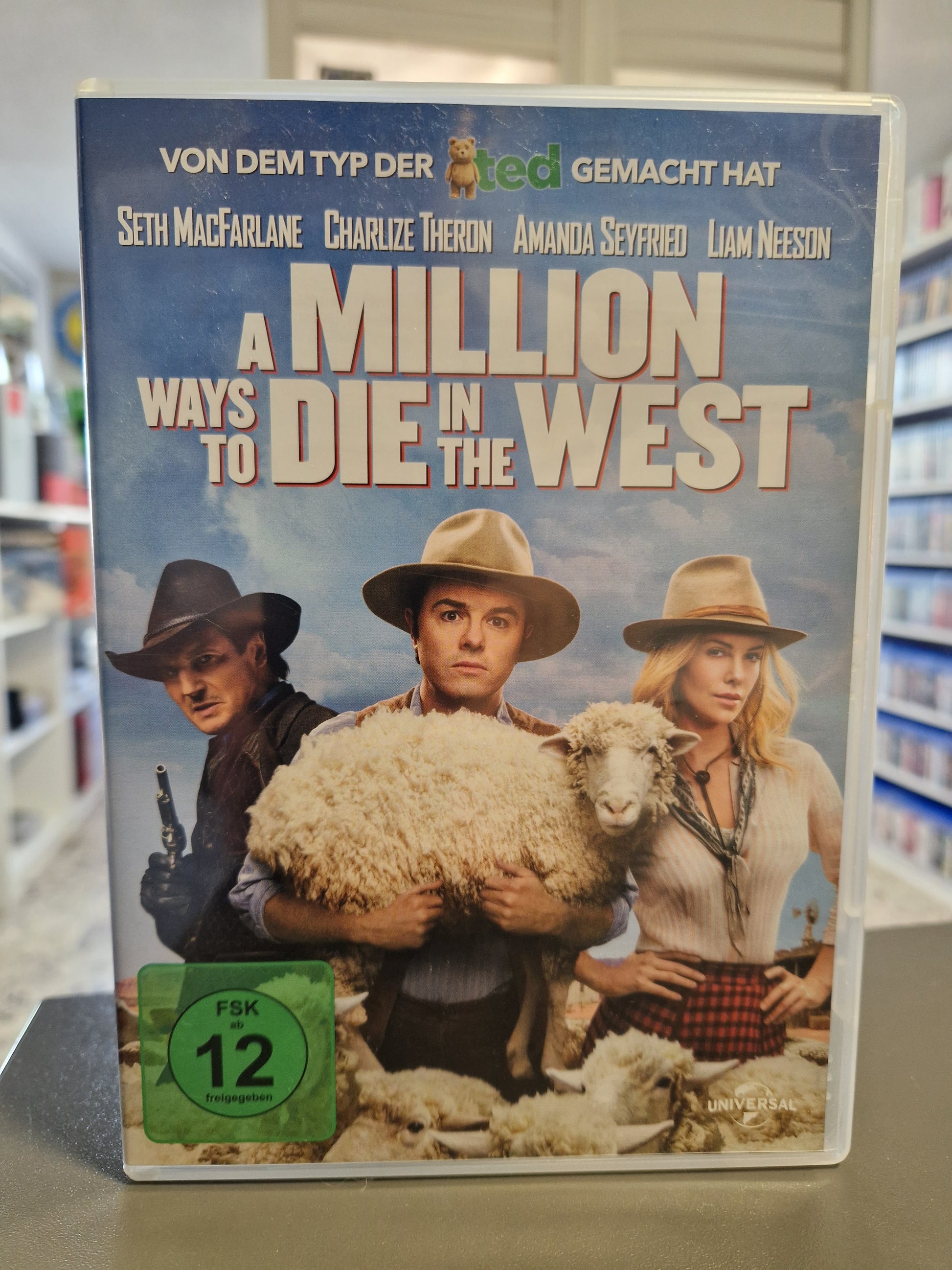 DVD A Million Ways to Die in the West. Exzellenter Zustand, kratzerfreie Disc. Geprüfte Qualität von Memory Lane in Rhauderfehn.