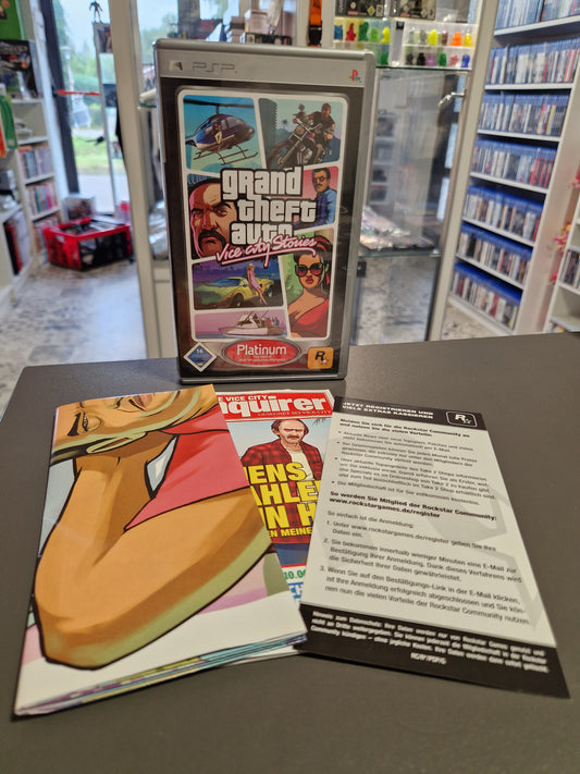 Grand Theft Auto: Vice City Stories (Dt.) Sony PSP PlayStation Portable ohne UMD