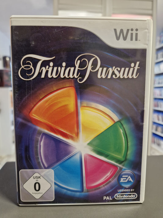 Vorderseite der Hülle von Trivial Pursuit für Nintendo Wii.